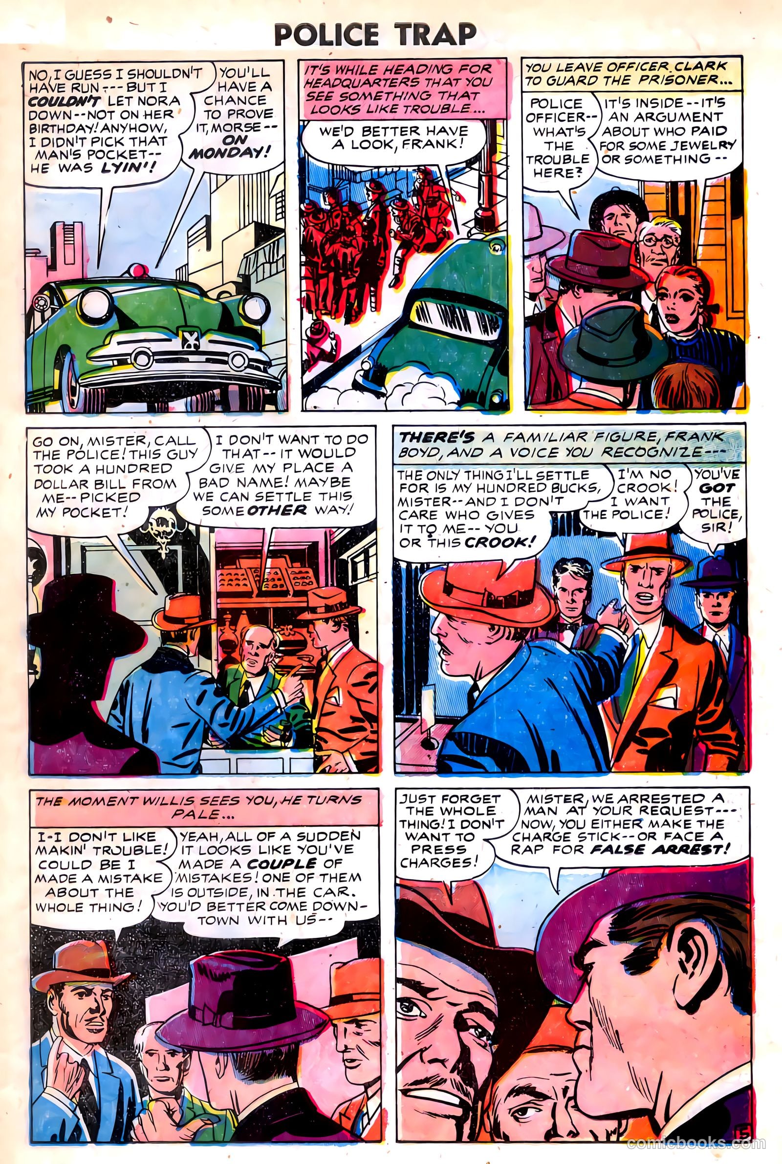 Police Trap #6 (1955) — page 23 of 36