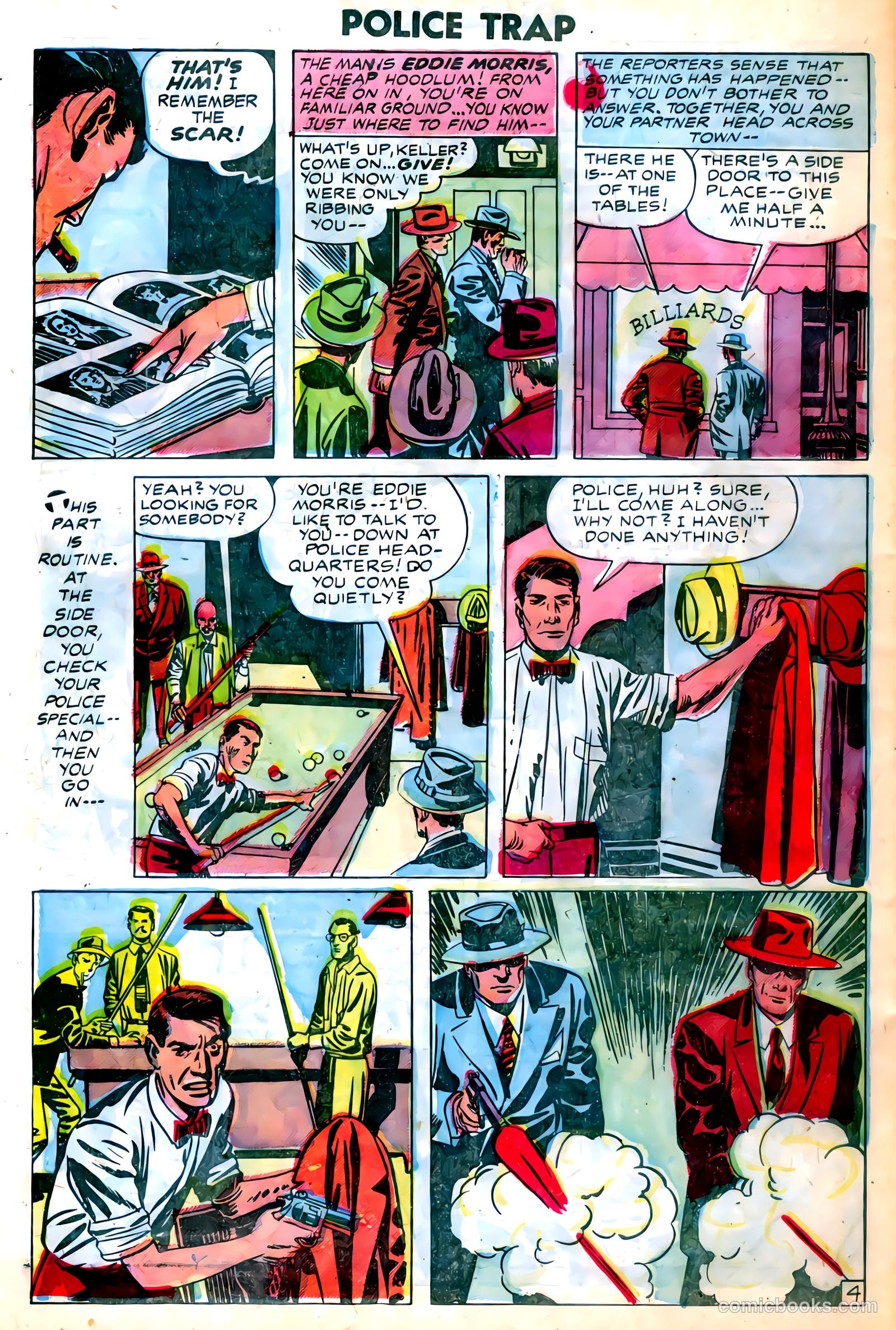 Police Trap #6 (1955) — page 32 of 36