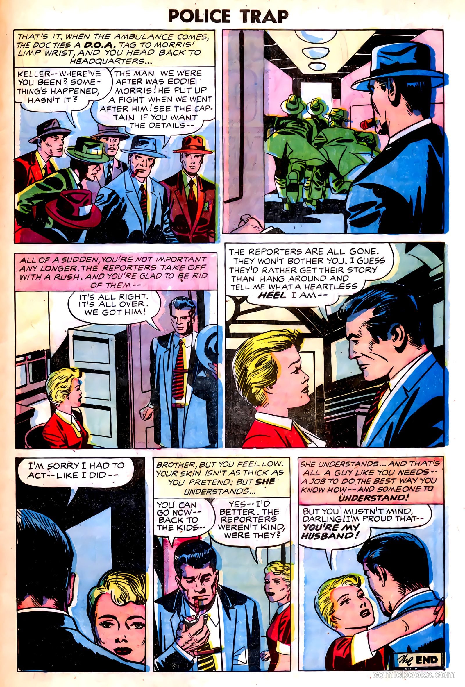 Police Trap #6 (1955) — page 33 of 36