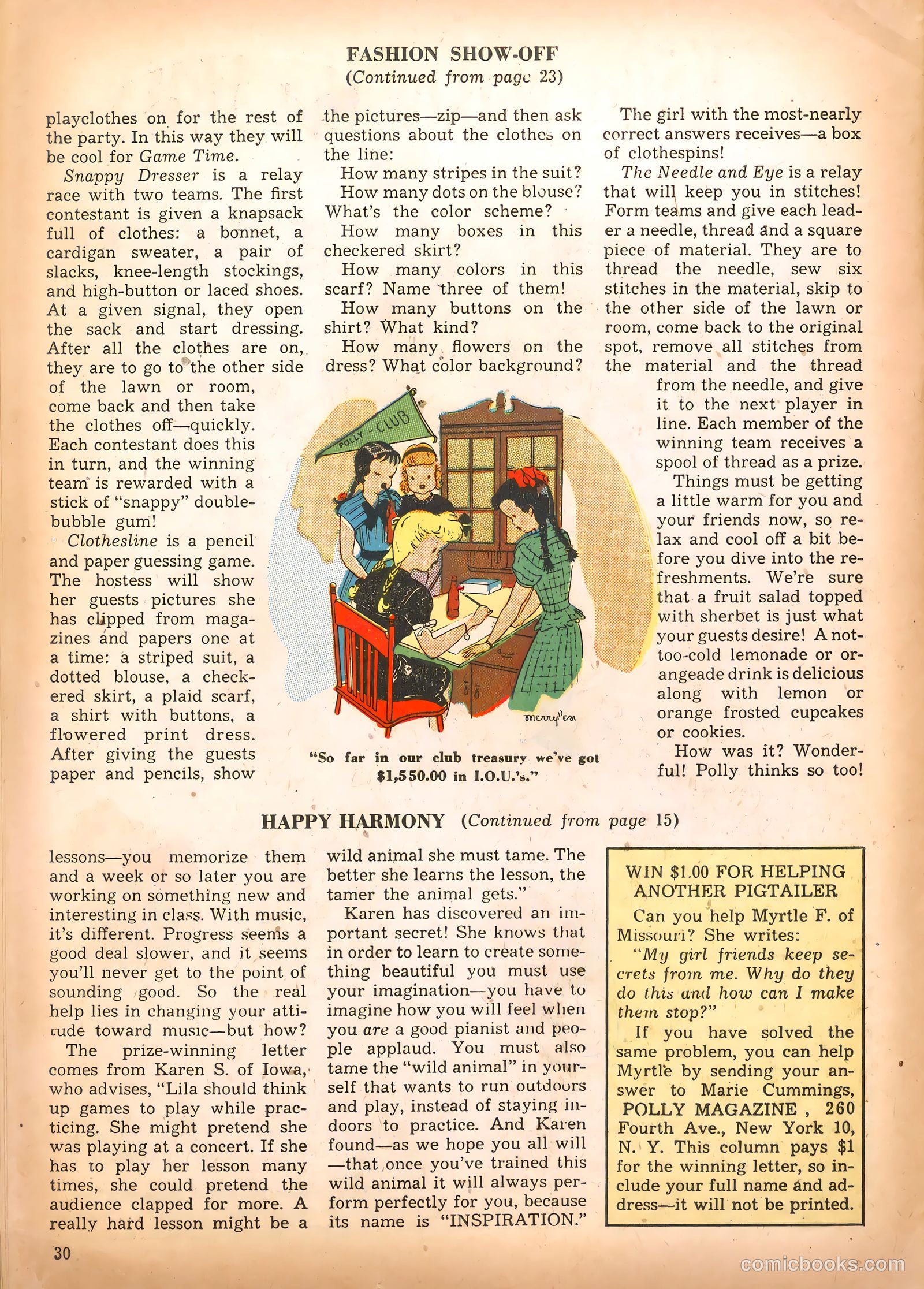 Polly #41 (1949) — page 26 of 38