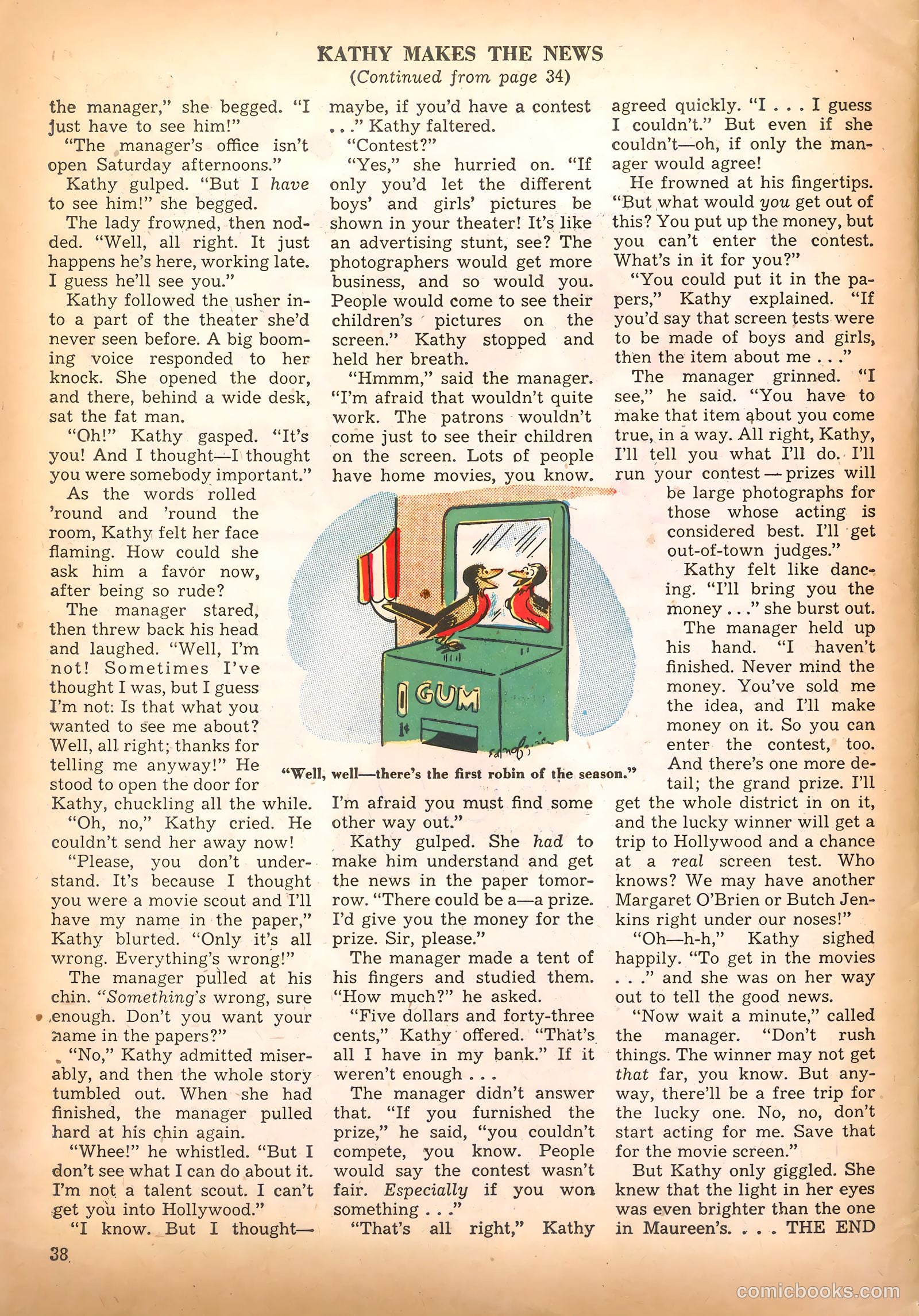 Polly #41 (1949) — page 33 of 38