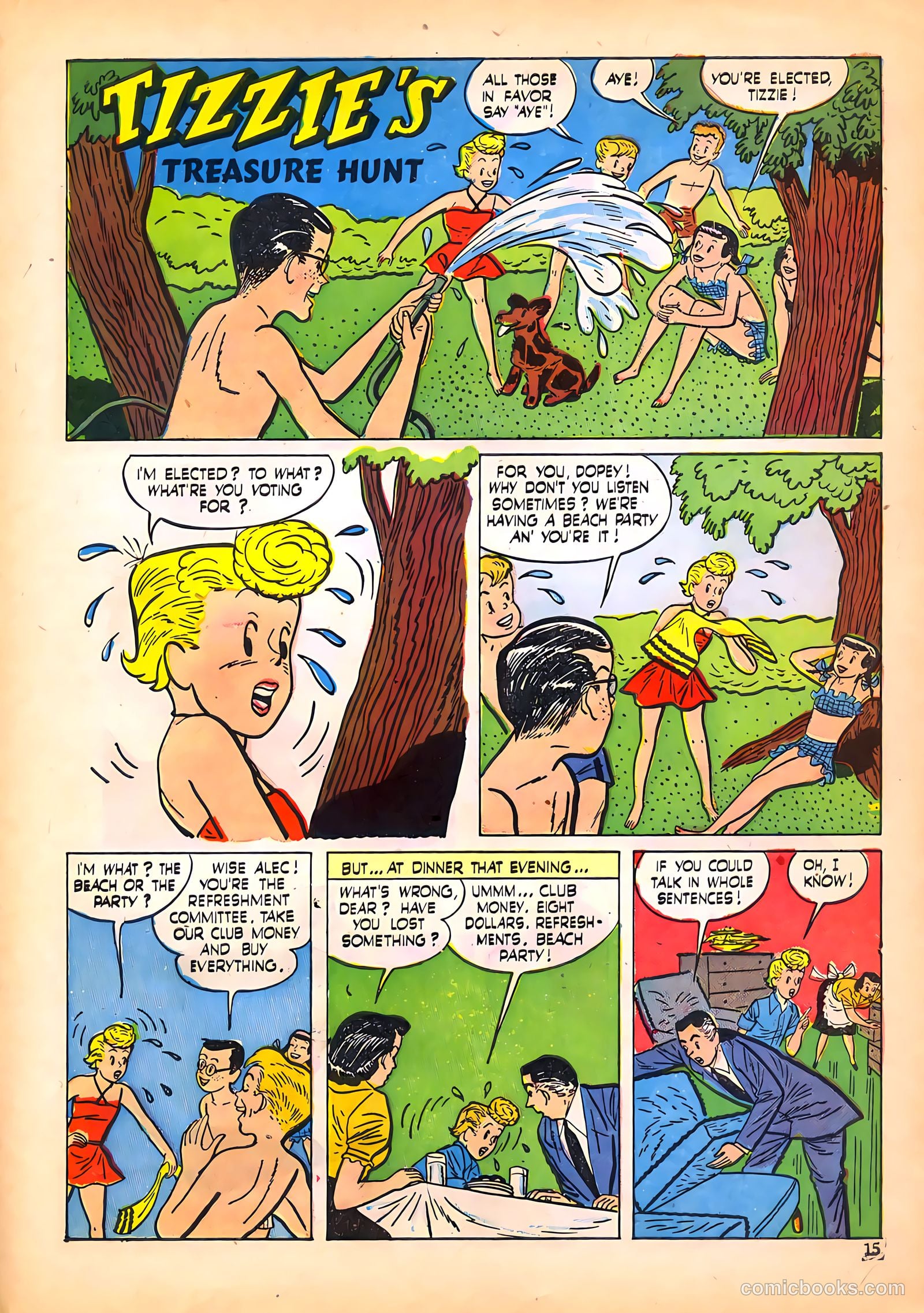 Polly #42 (1949) — page 15 of 51