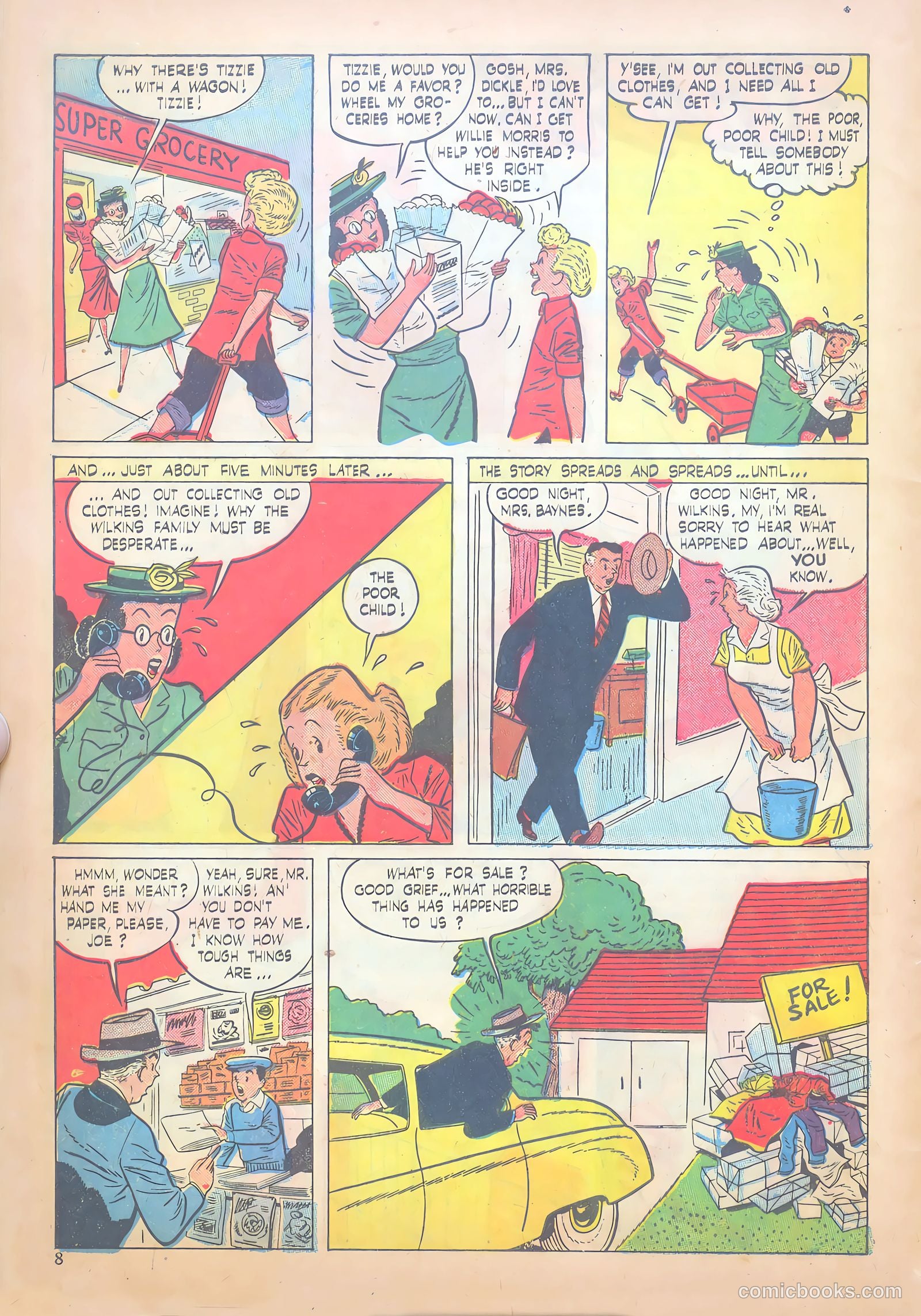 Polly #43 (1949) — page 8 of 44