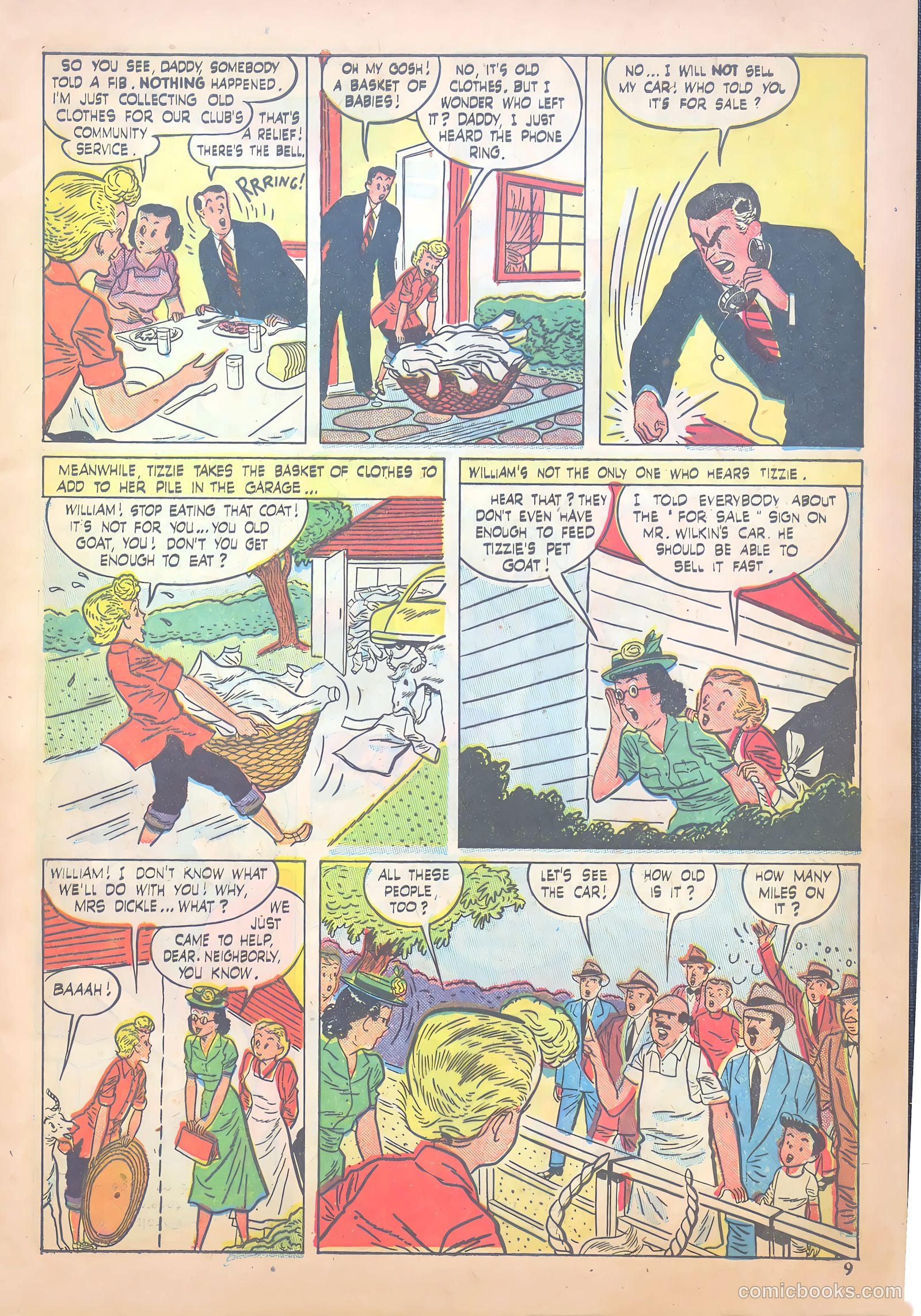 Polly #43 (1949) — page 9 of 44