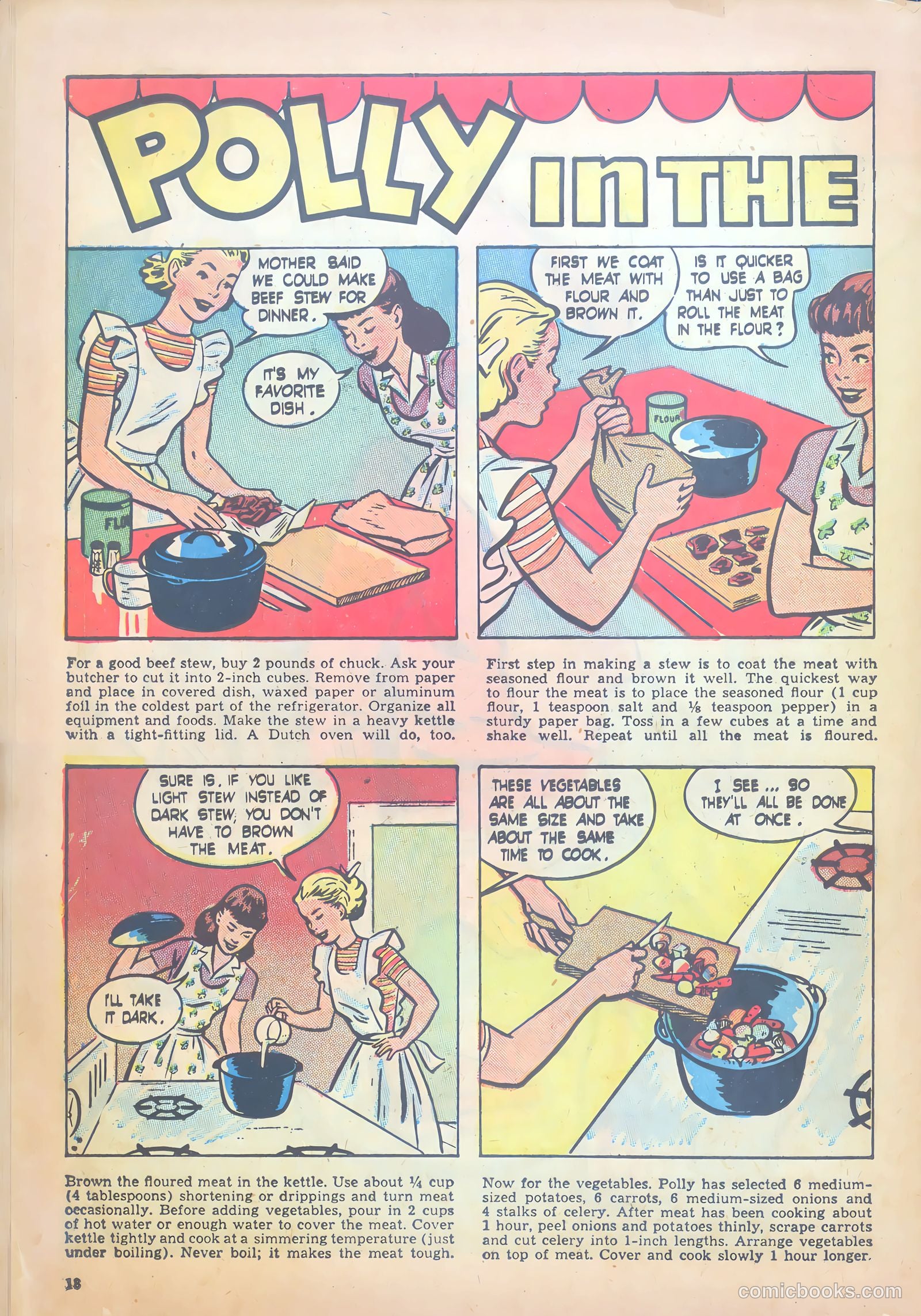 Polly #43 (1949) — page 18 of 44