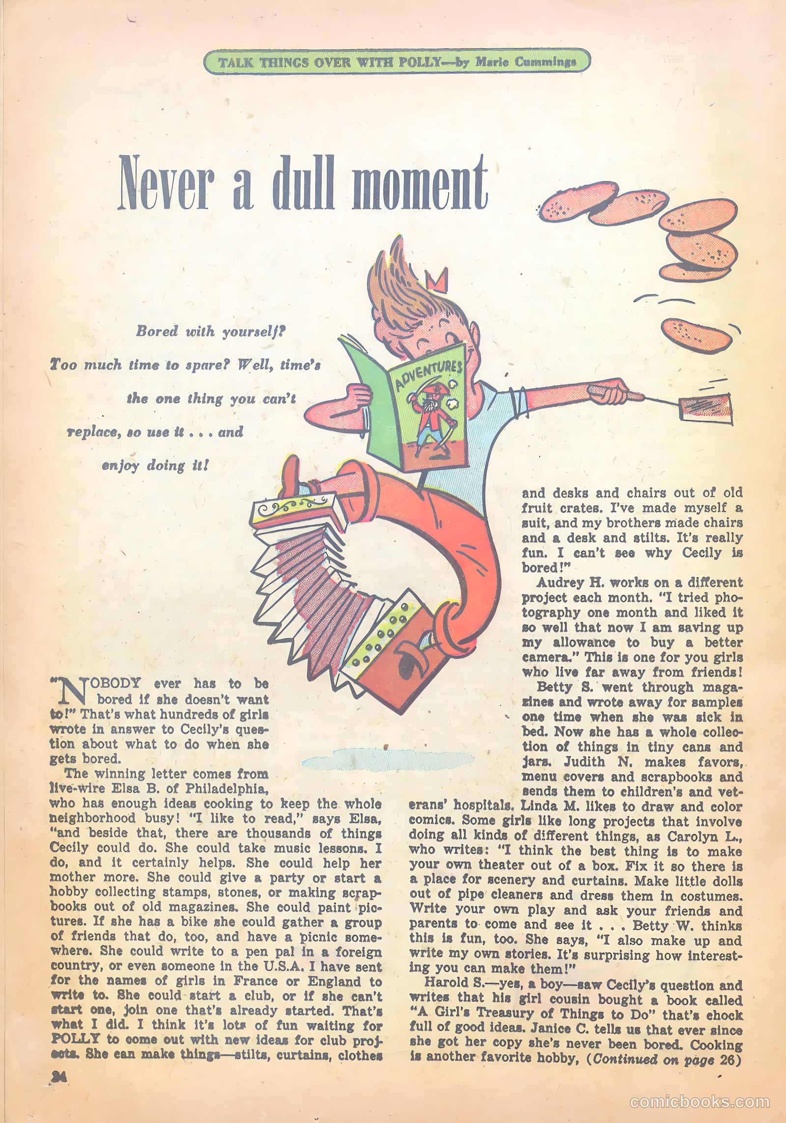 Polly #43 (1949) — page 24 of 44