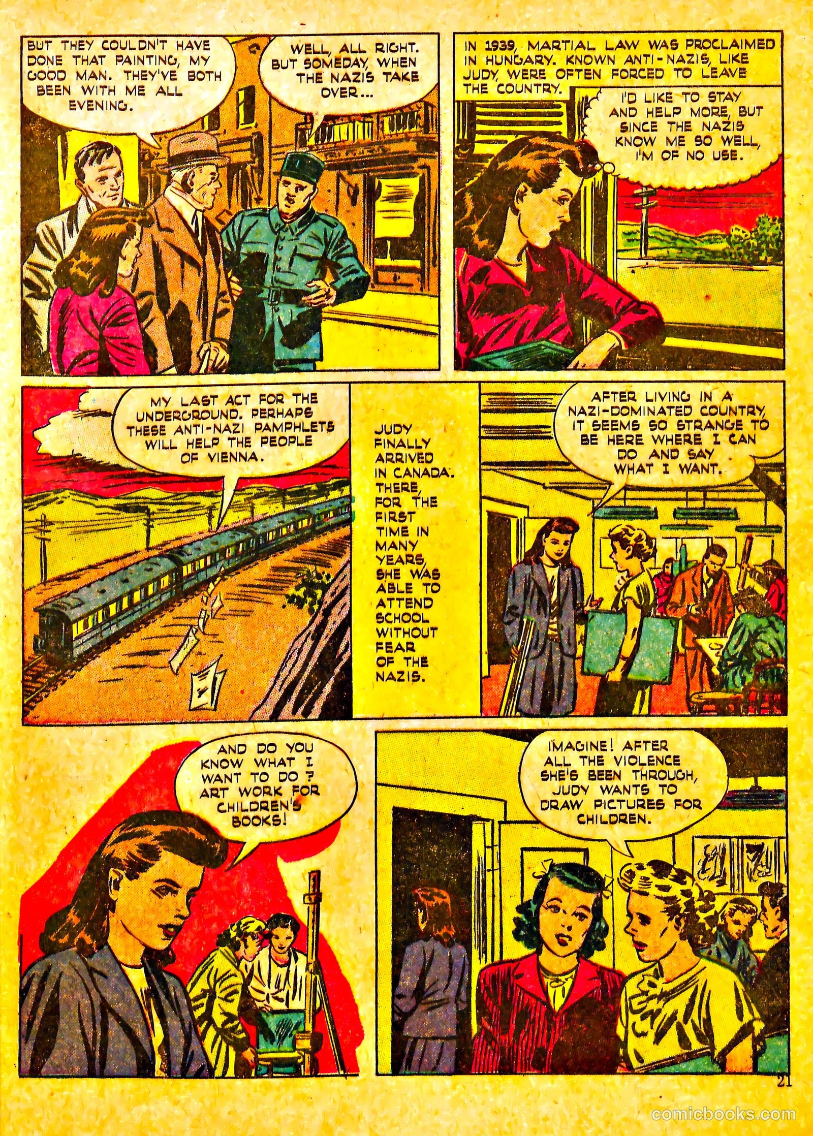 Polly Pigtails #10 (1946) — page 21 of 60