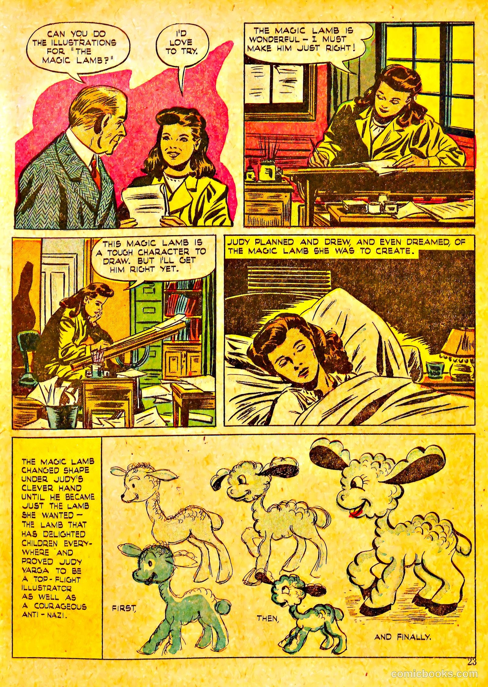 Polly Pigtails #10 (1946) — page 23 of 60