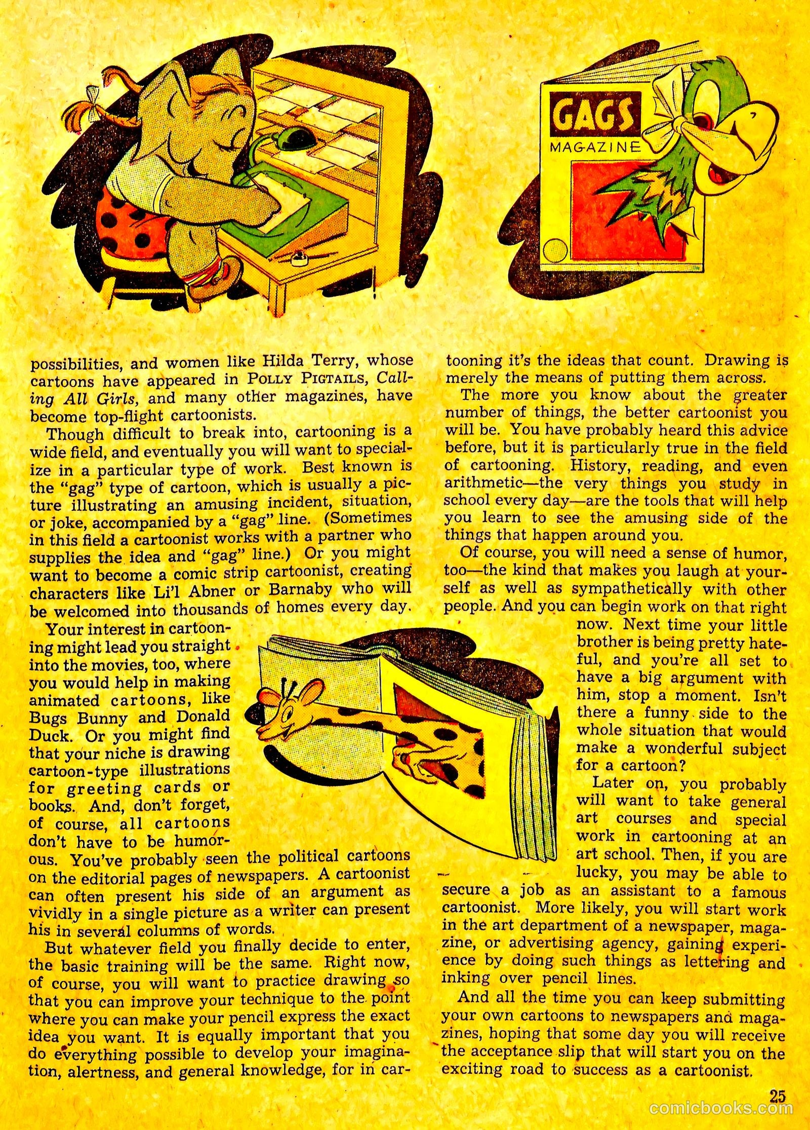 Polly Pigtails #10 (1946) — page 25 of 60