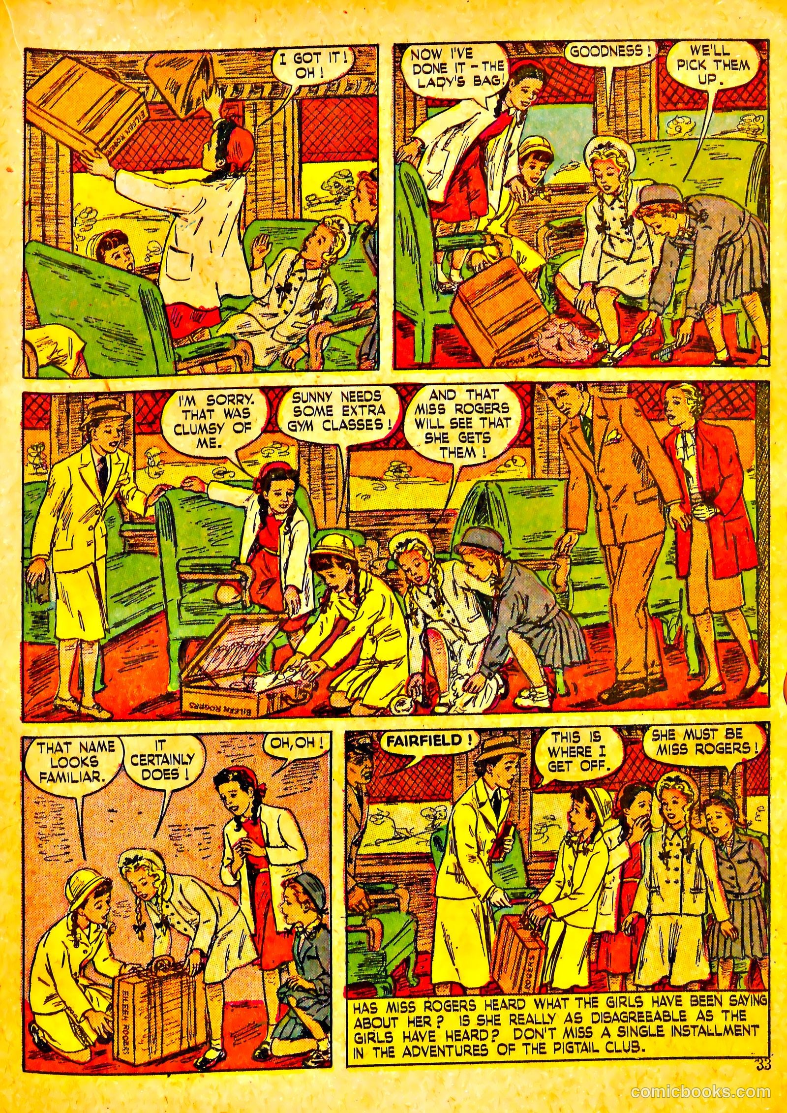 Polly Pigtails #10 (1946) — page 33 of 60