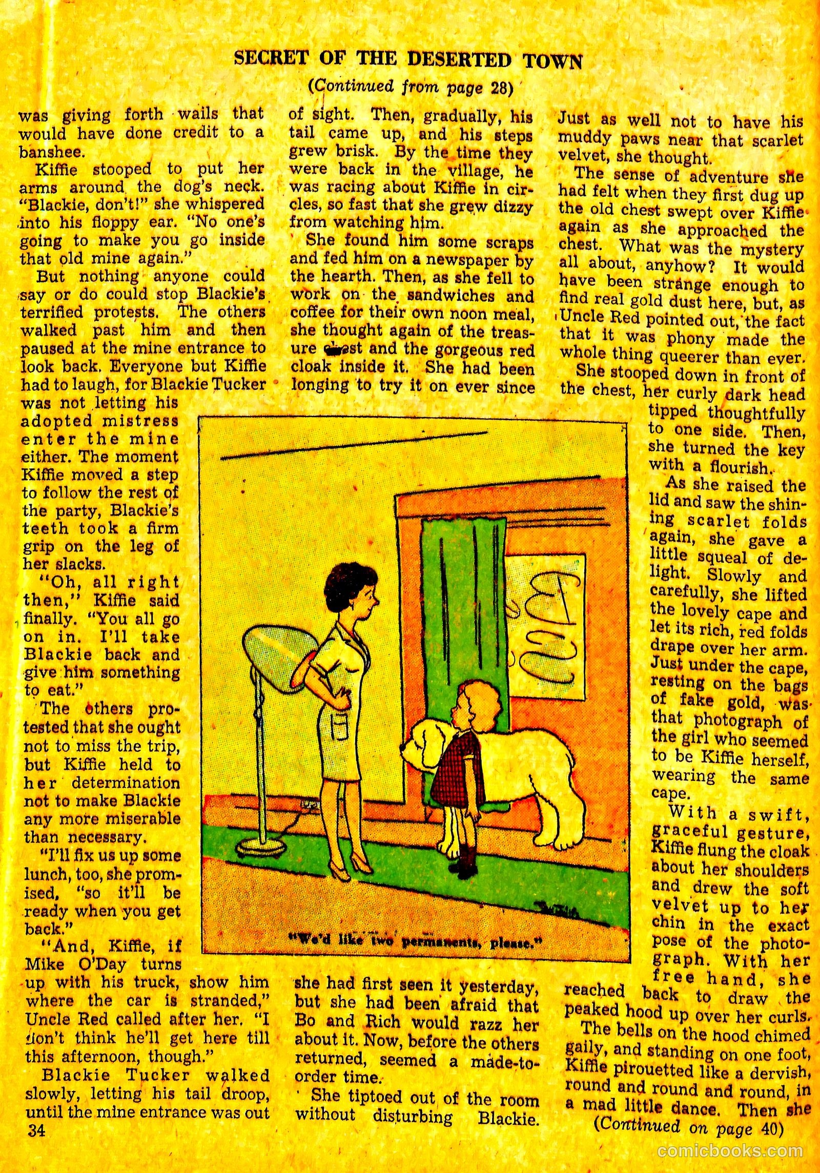 Polly Pigtails #10 (1946) — page 34 of 60