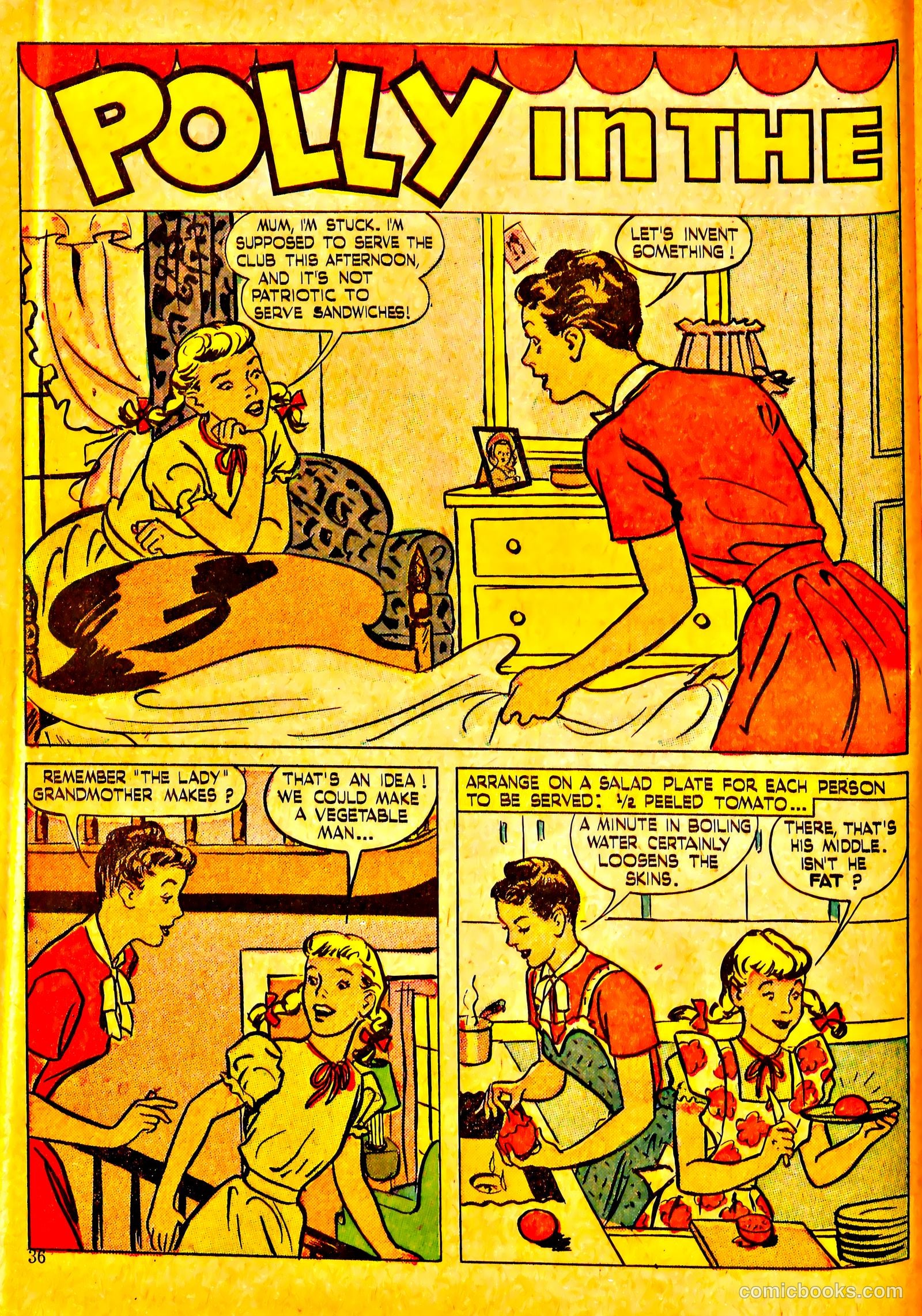 Polly Pigtails #10 (1946) — page 36 of 60
