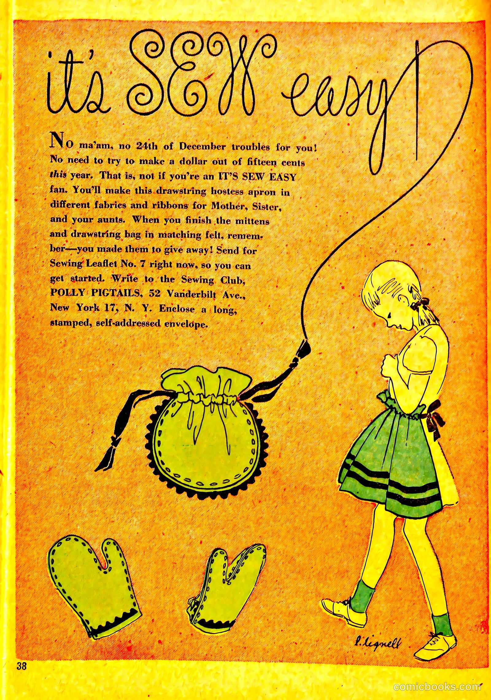 Polly Pigtails #10 (1946) — page 38 of 60