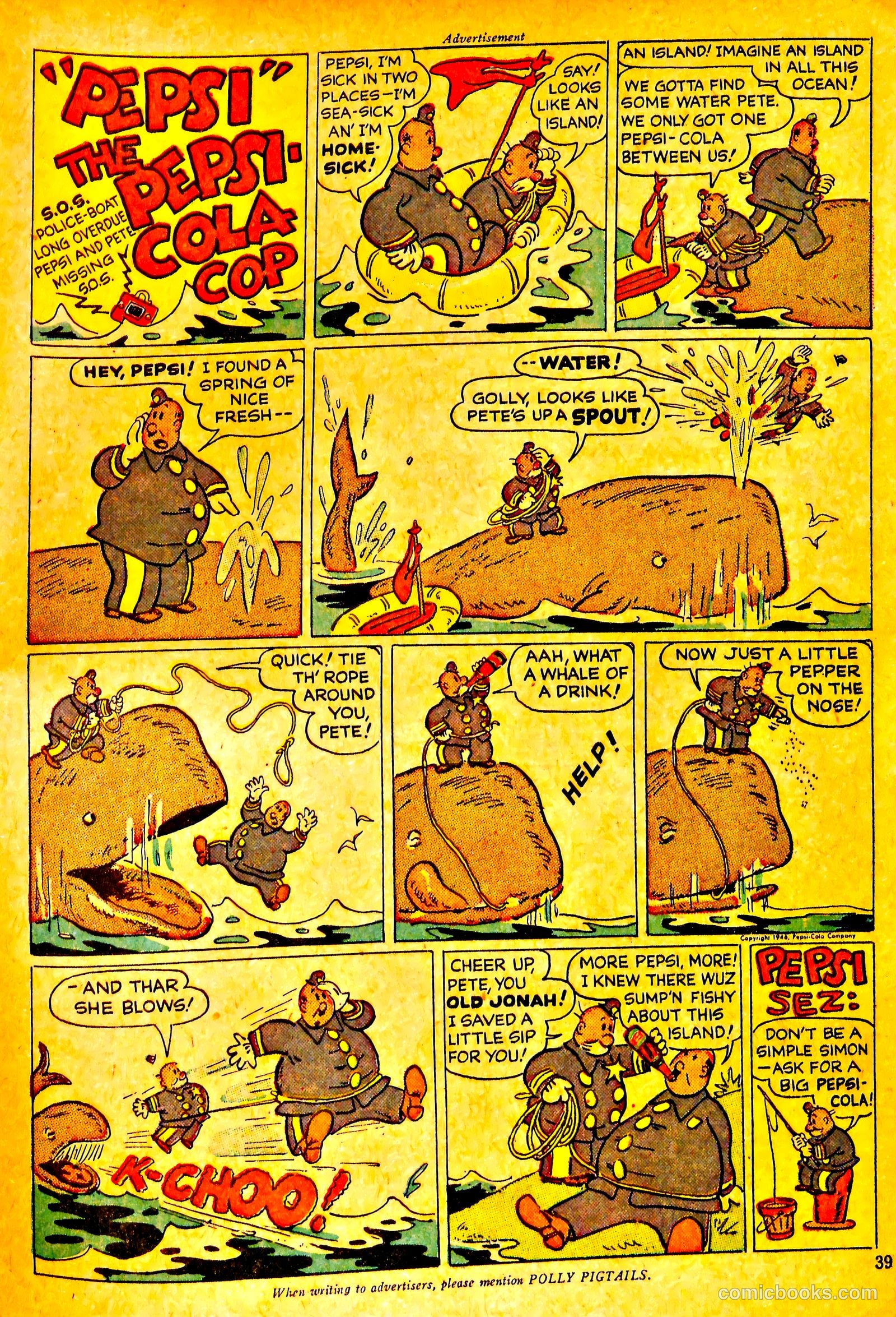 Polly Pigtails #10 (1946) — page 39 of 60