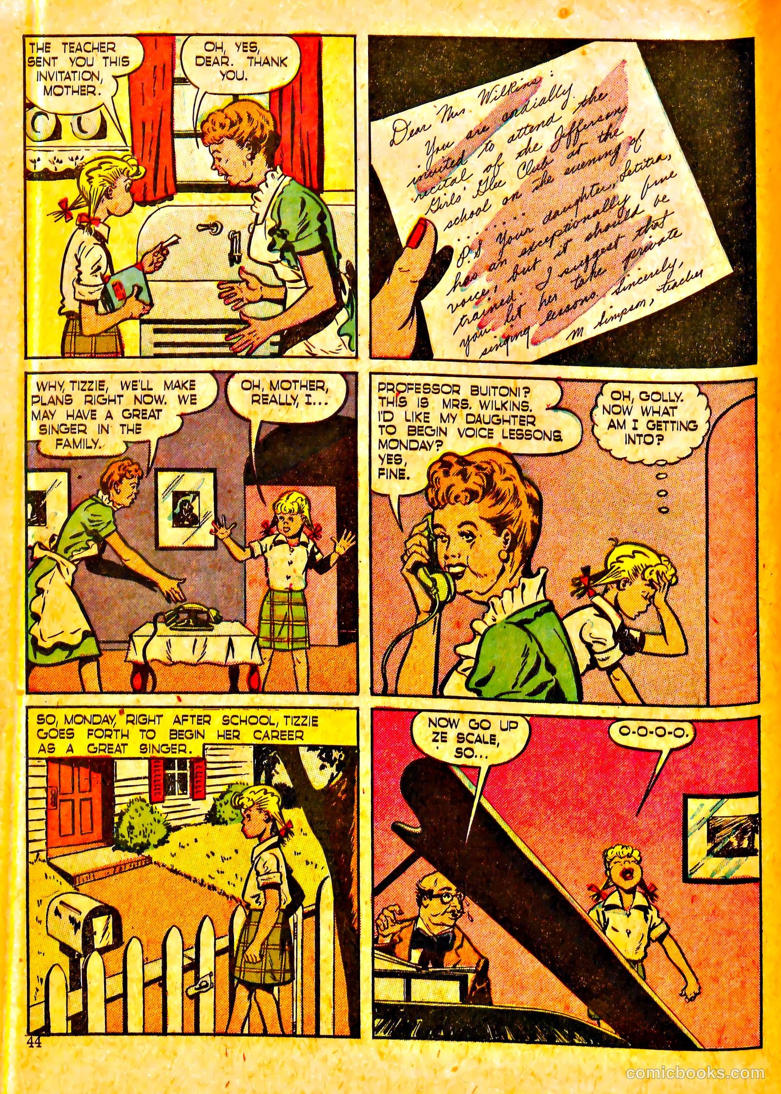 Polly Pigtails #10 (1946) — page 44 of 60