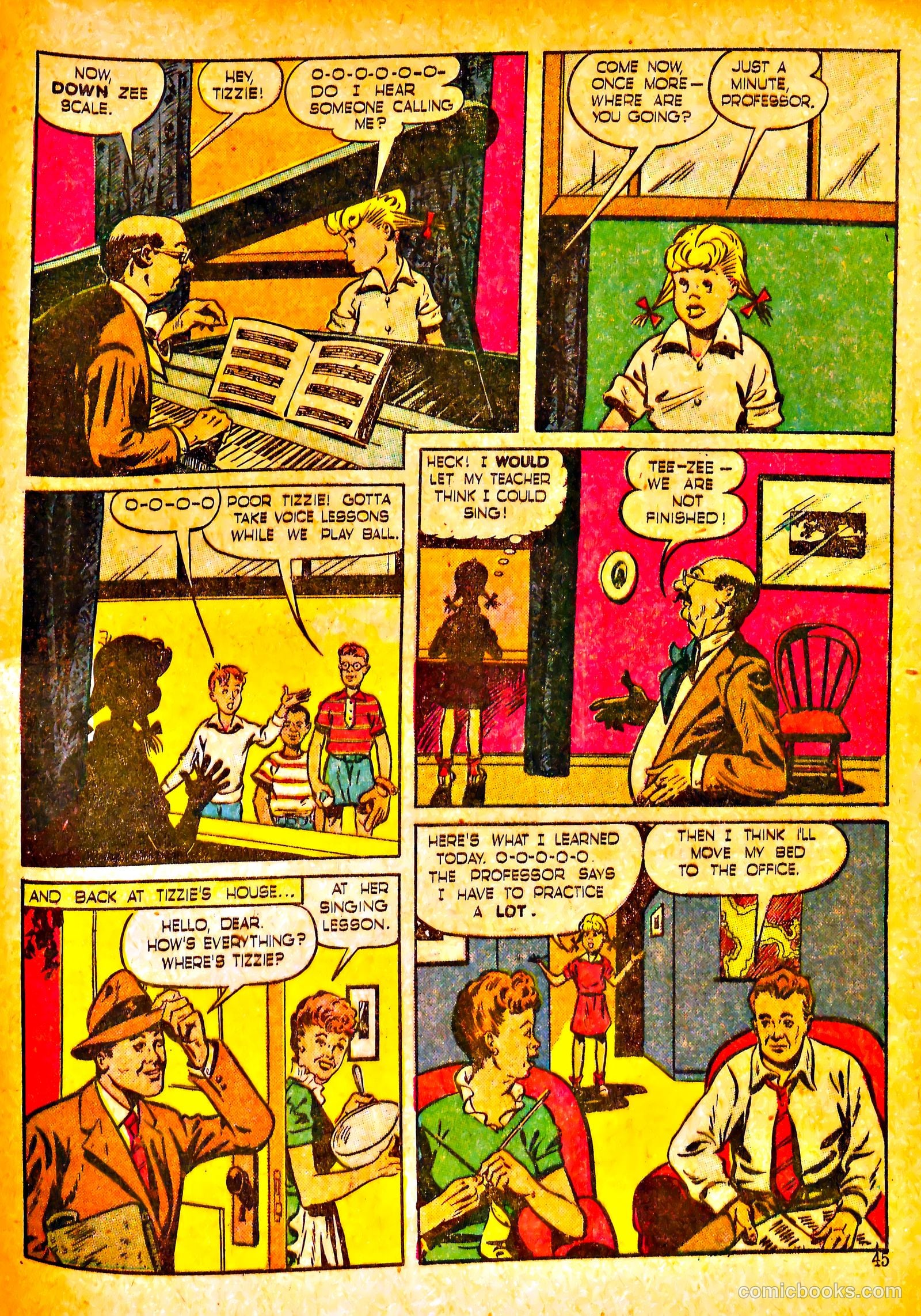 Polly Pigtails #10 (1946) — page 45 of 60