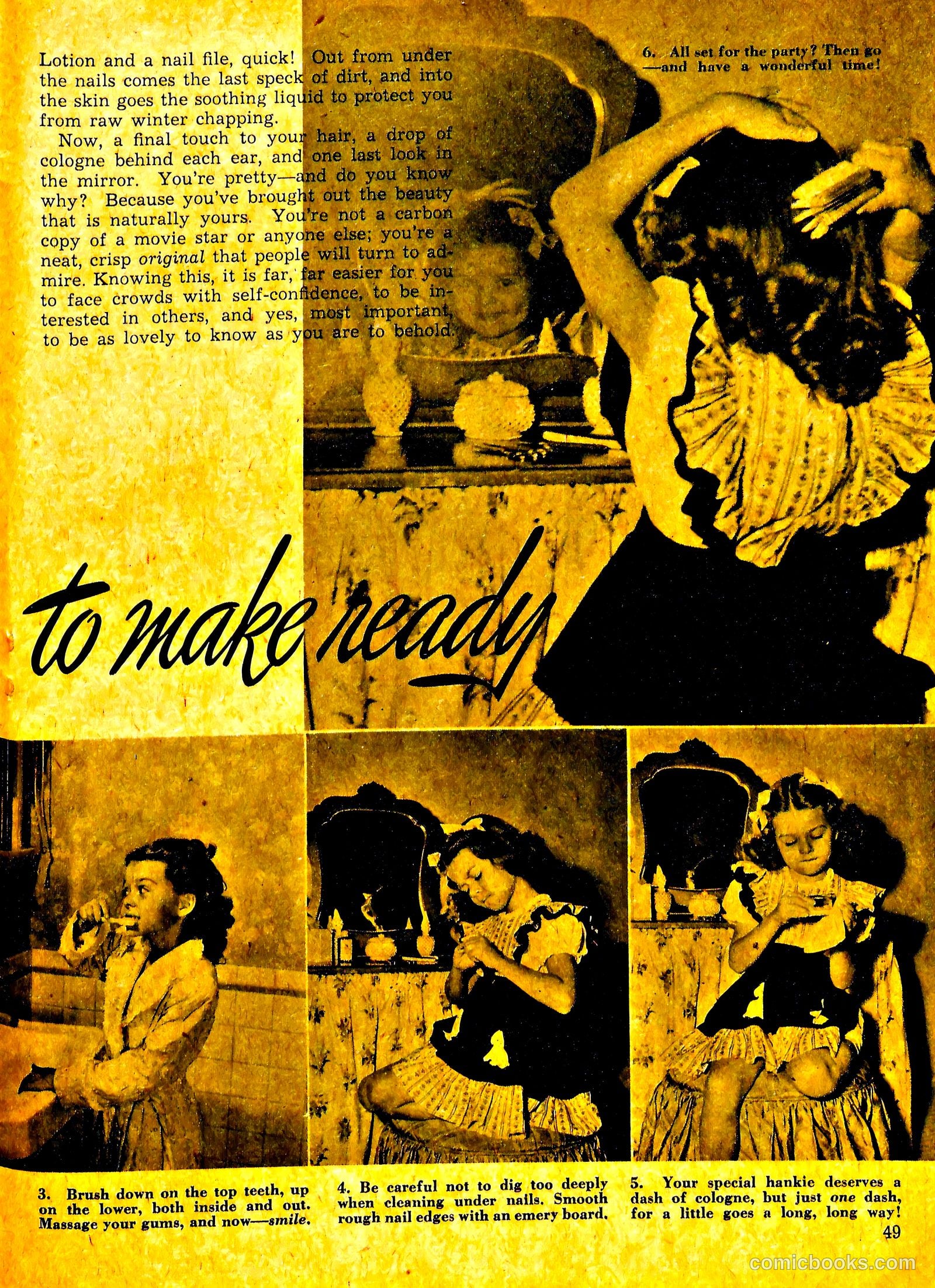 Polly Pigtails #10 (1946) — page 49 of 60