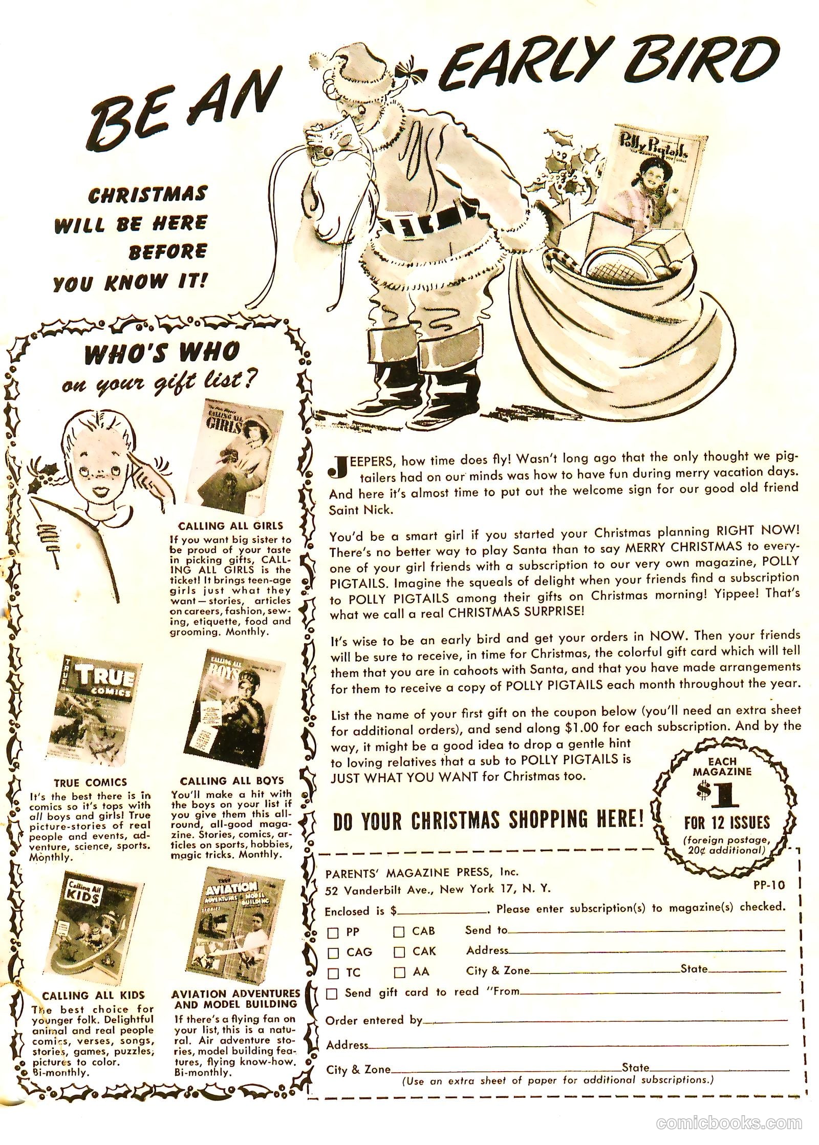 Polly Pigtails #10 (1946) — page 59 of 60