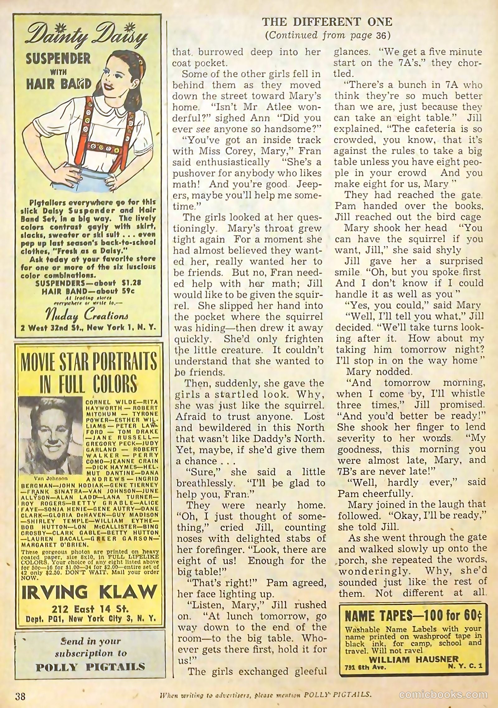 Polly Pigtails #11 (1946) — page 42 of 64