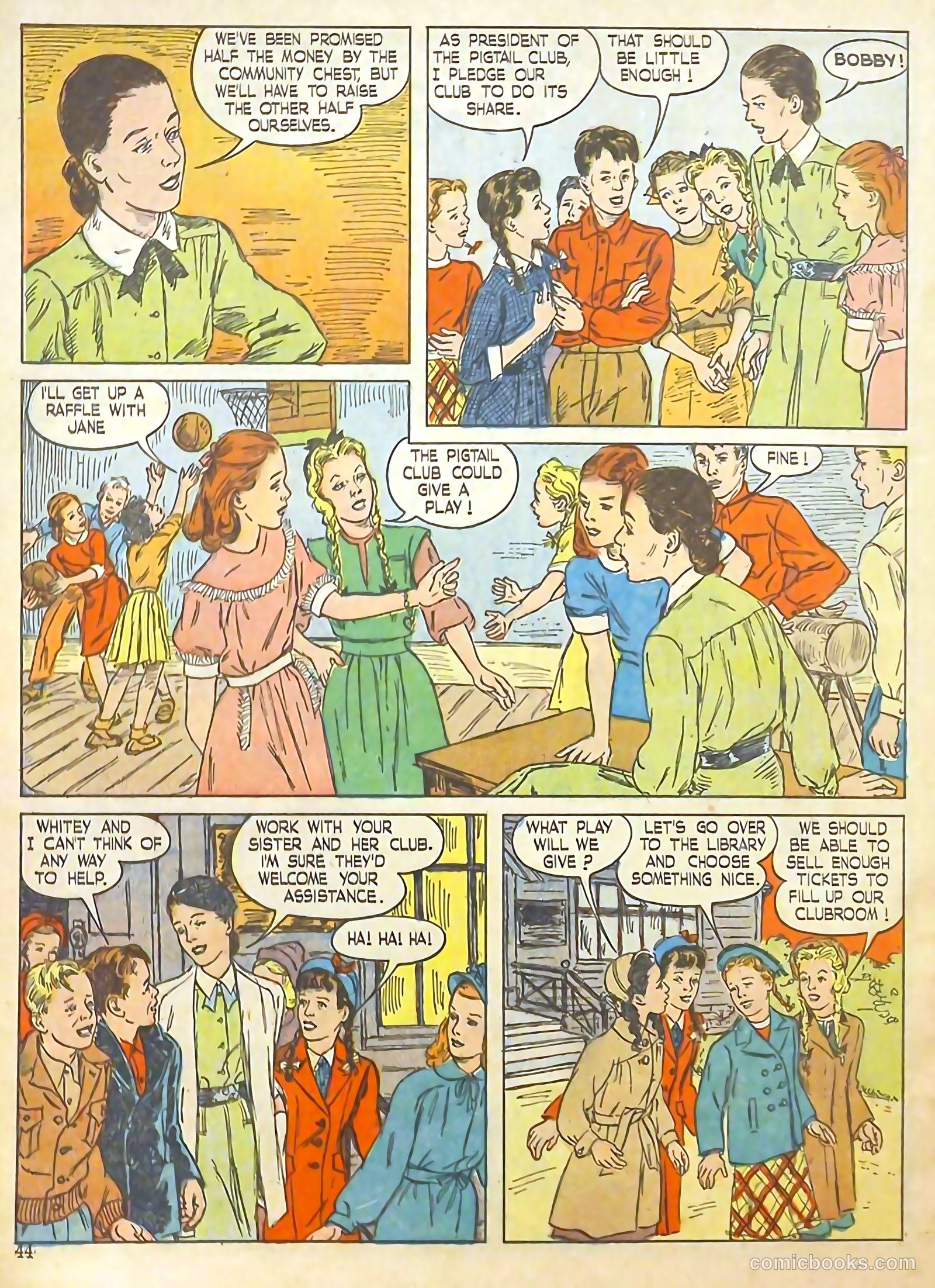 Polly Pigtails #11 (1946) — page 48 of 64