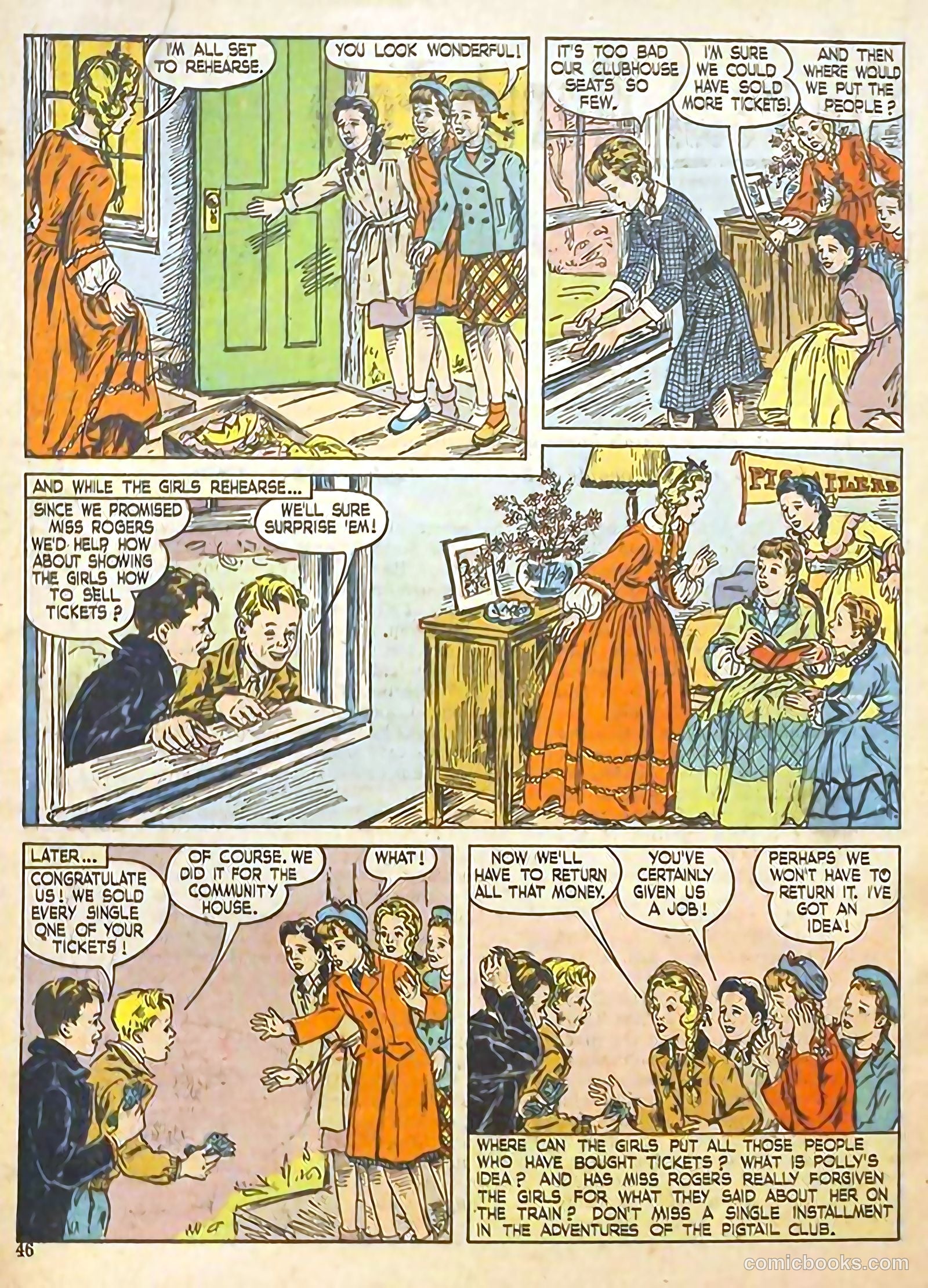 Polly Pigtails #11 (1946) — page 50 of 64