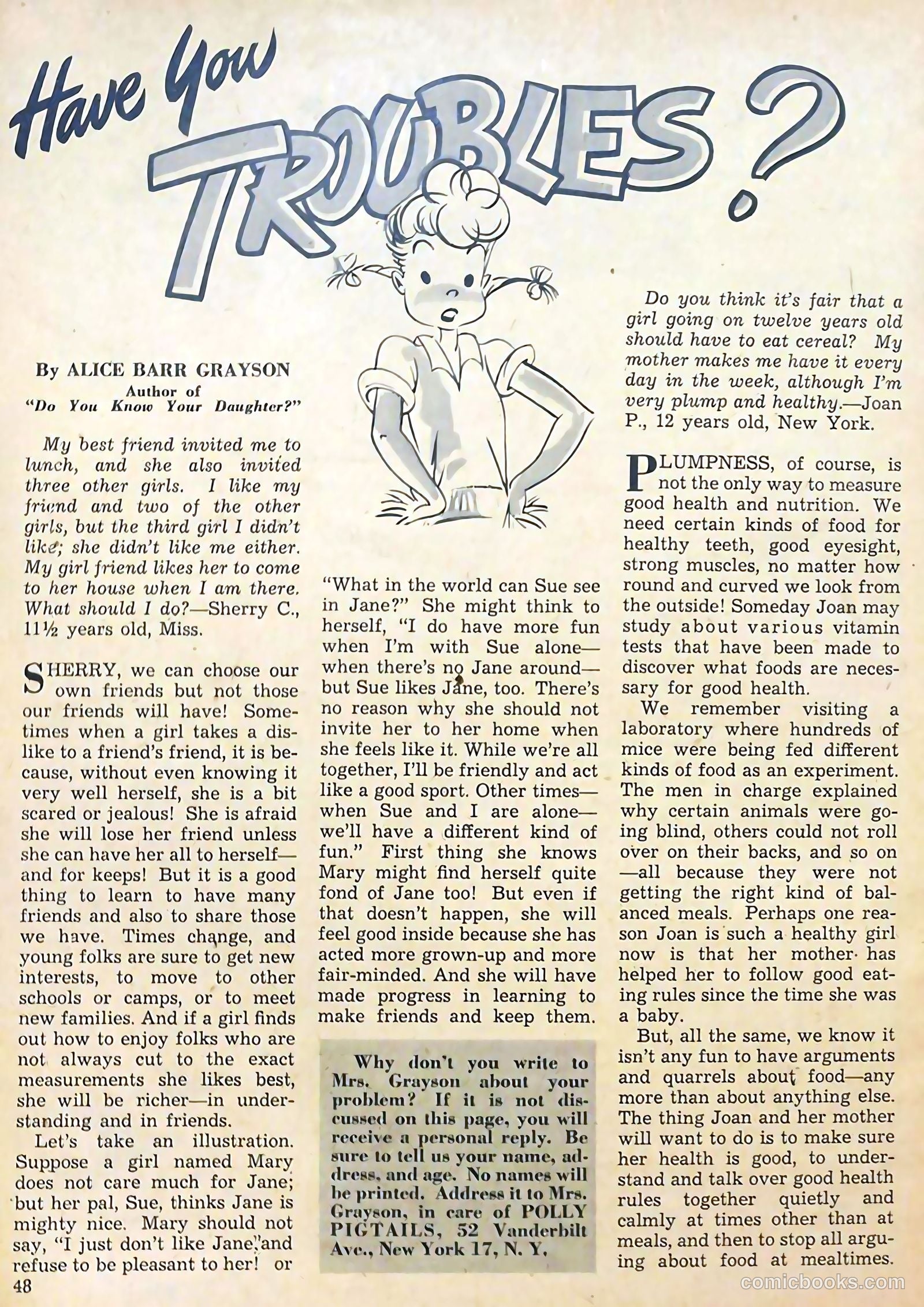 Polly Pigtails #11 (1946) — page 52 of 64