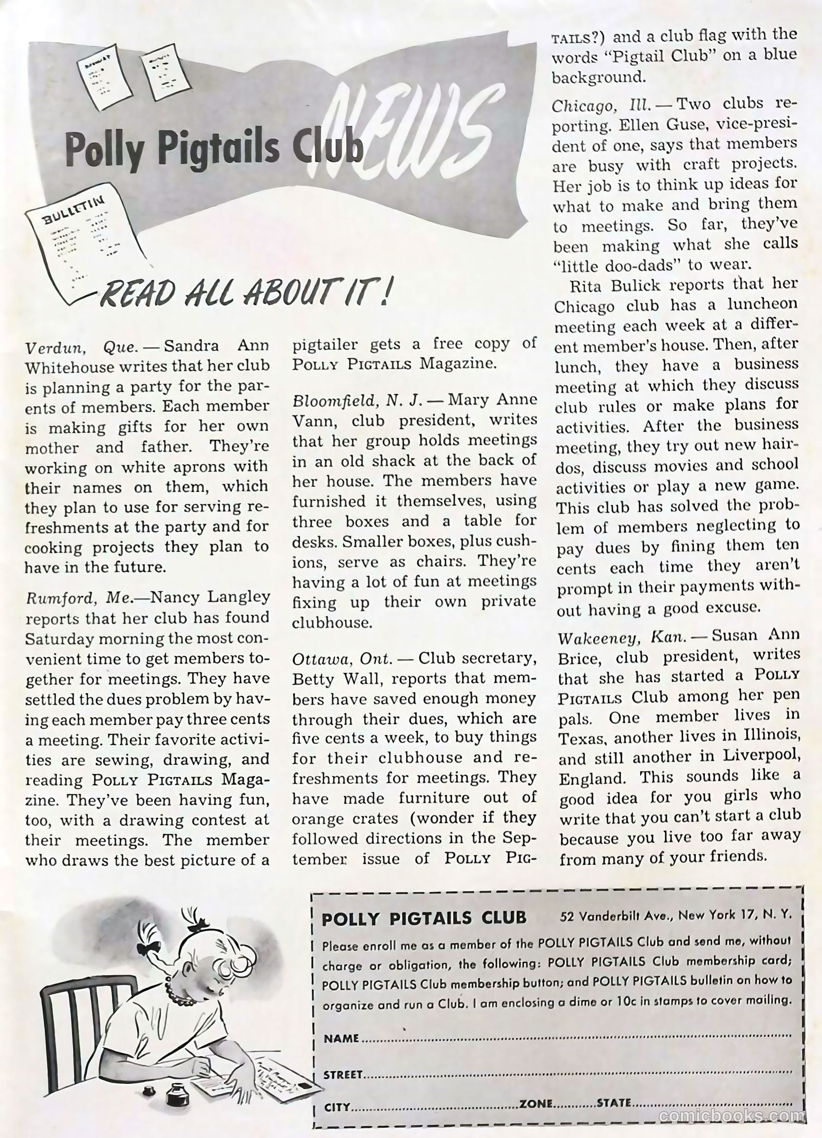 Polly Pigtails #11 (1946) — page 63 of 64