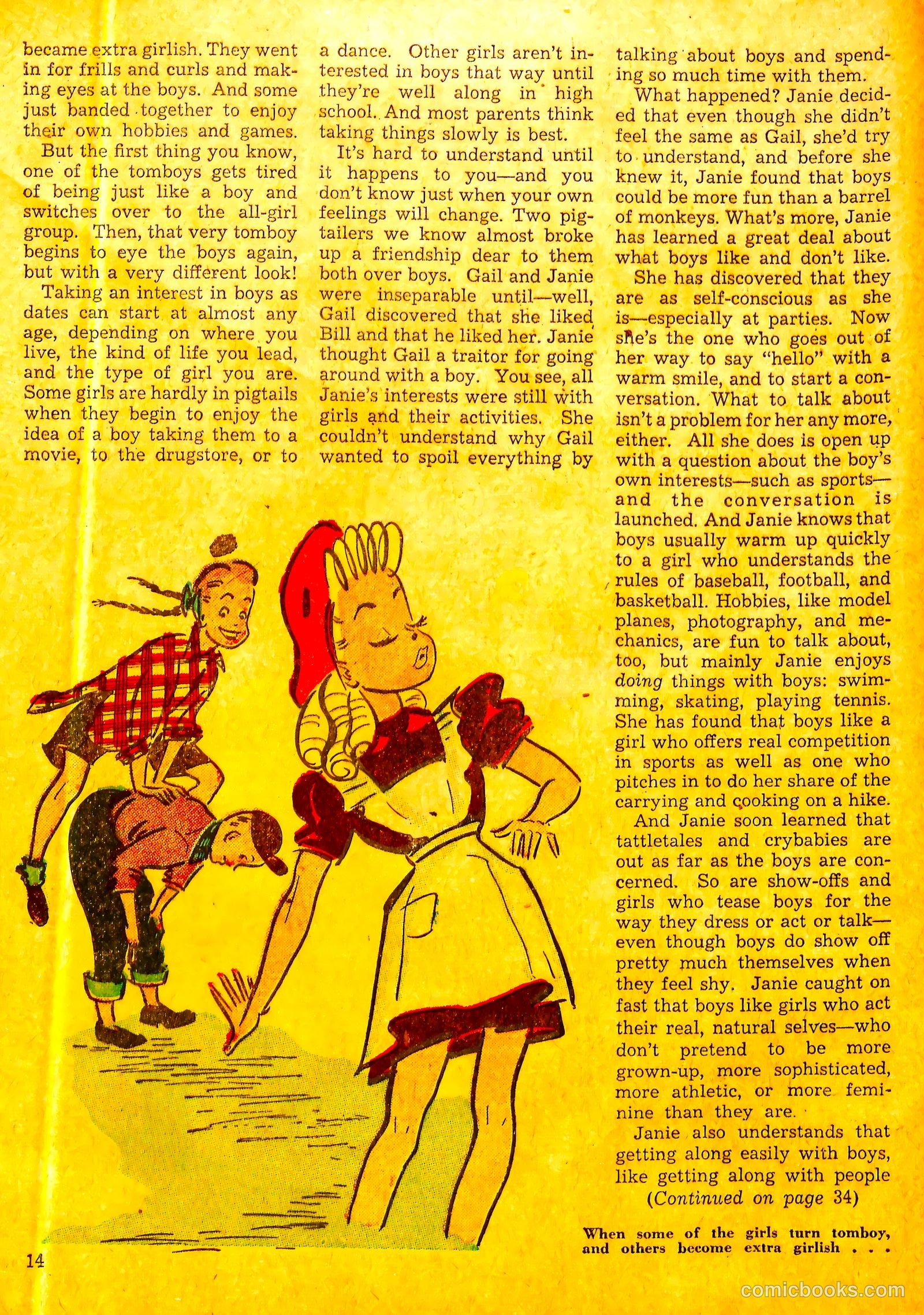 Polly Pigtails #12 (1947) — page 14 of 52