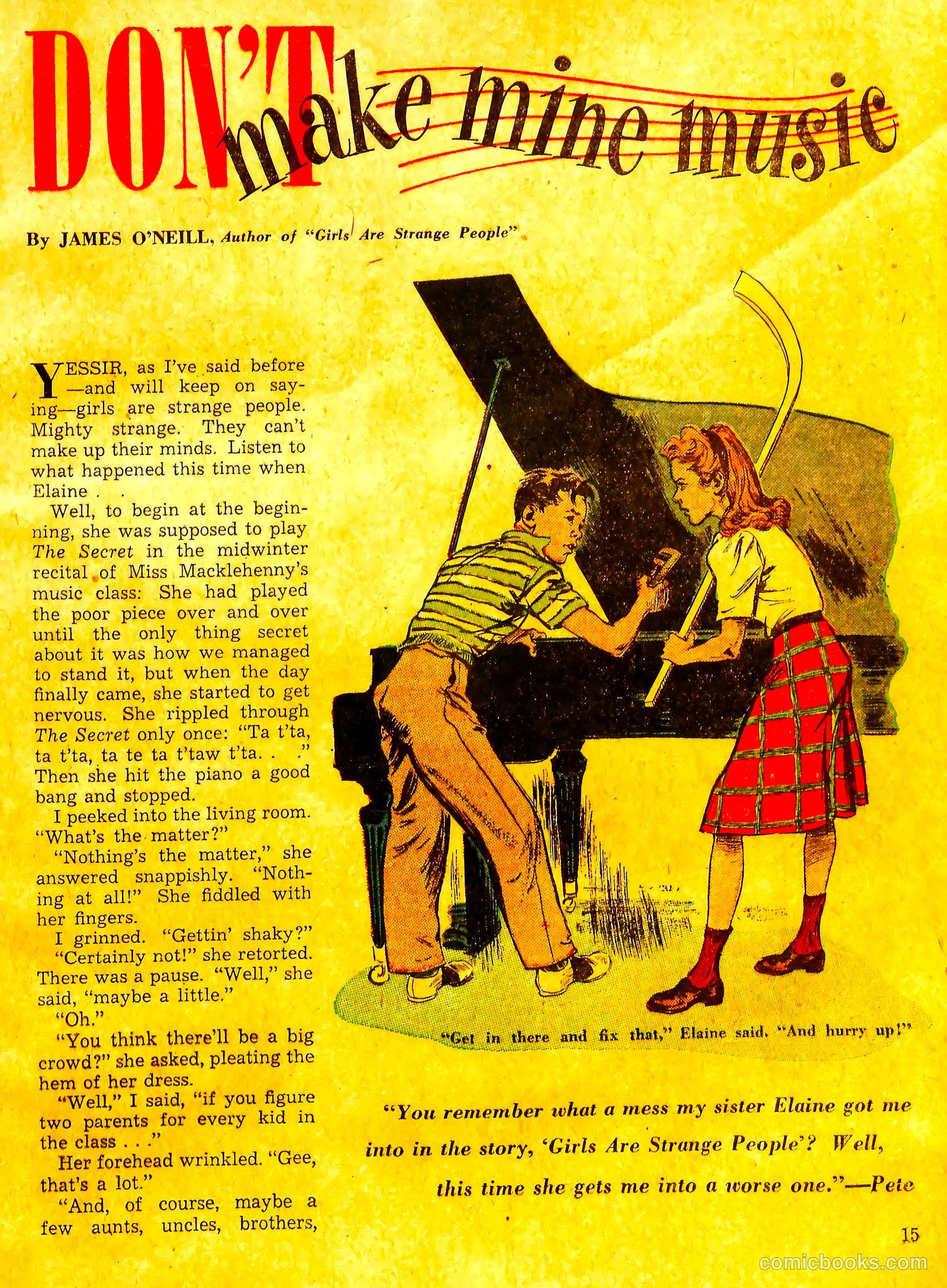 Polly Pigtails #12 (1947) — page 15 of 52