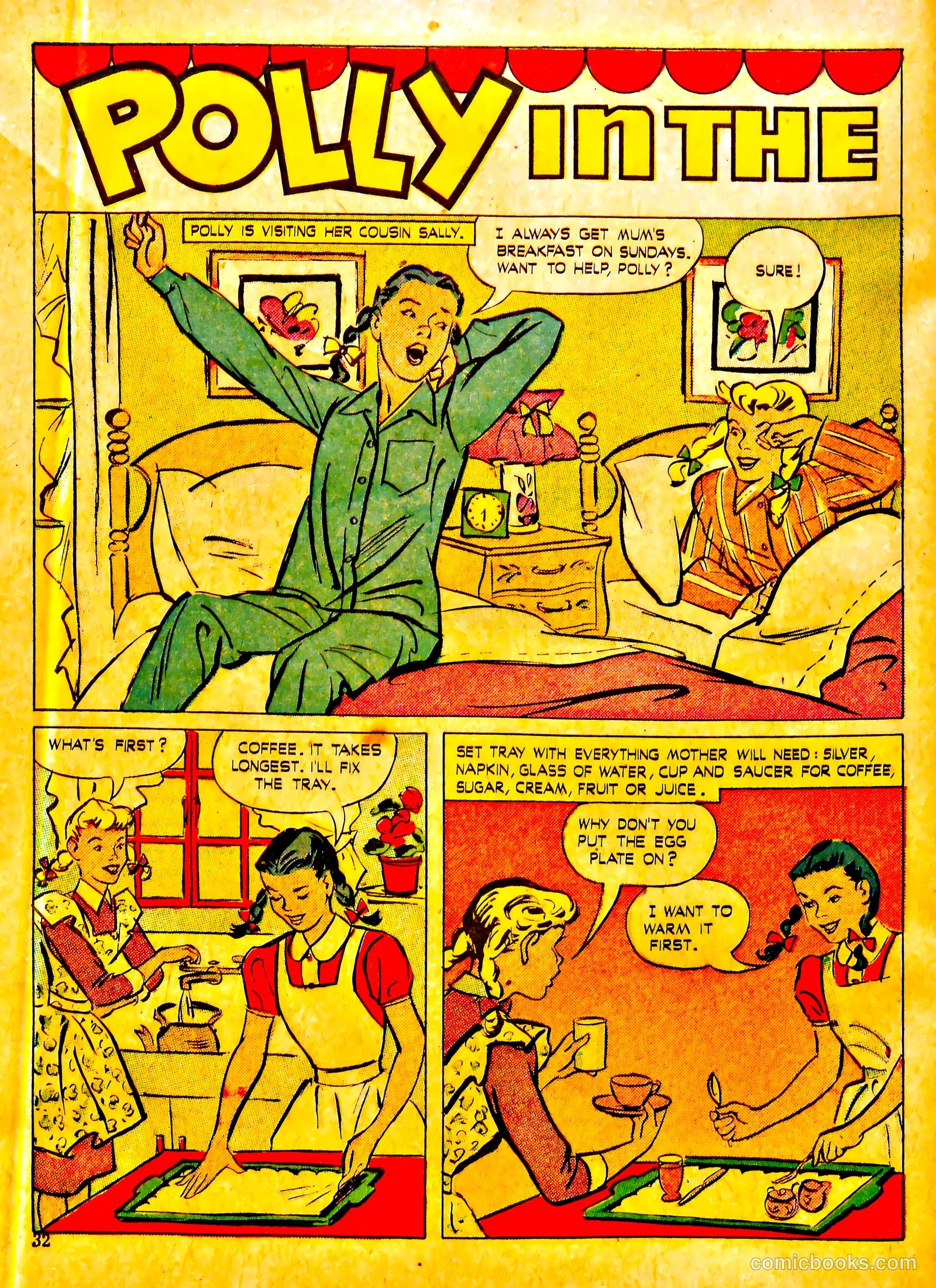 Polly Pigtails #12 (1947) — page 32 of 52