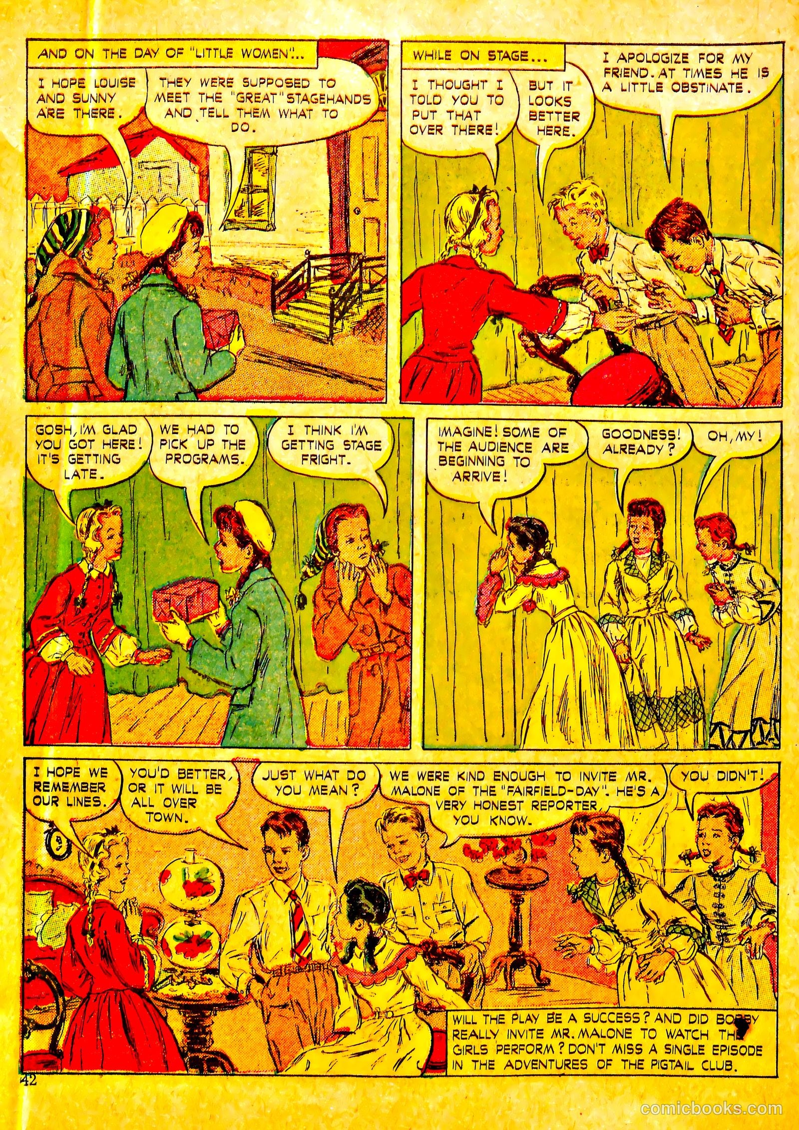 Polly Pigtails #12 (1947) — page 42 of 52