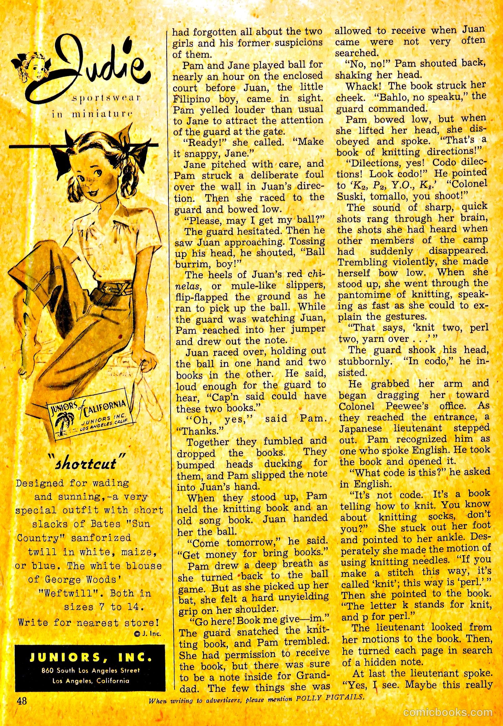 Polly Pigtails #12 (1947) — page 48 of 52