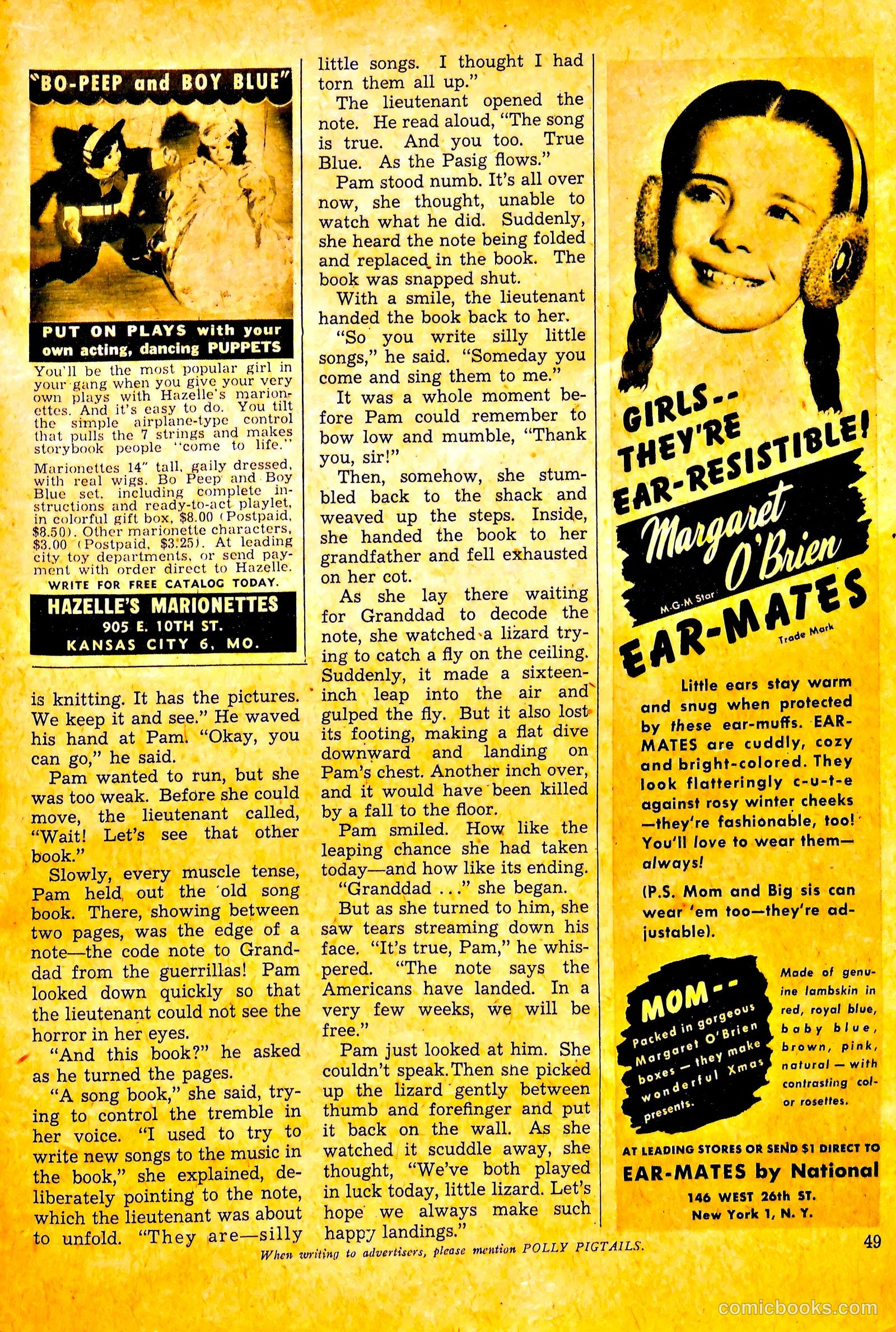 Polly Pigtails #12 (1947) — page 49 of 52