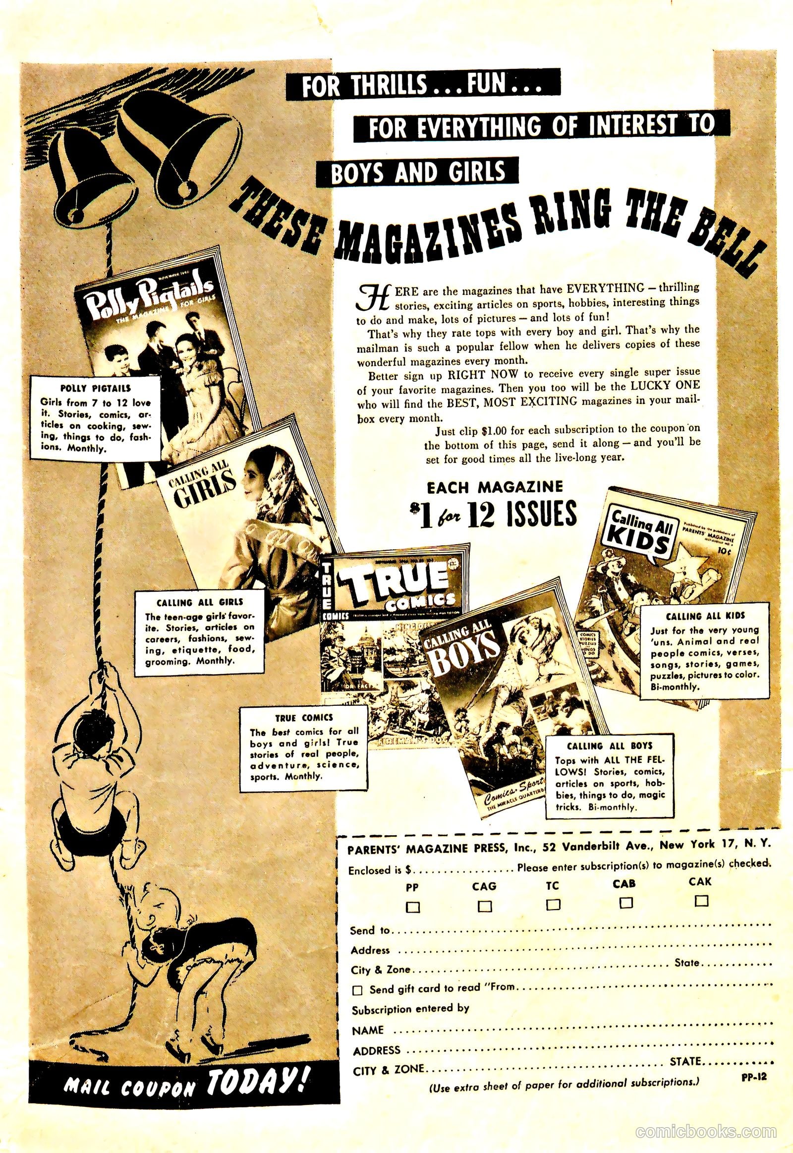 Polly Pigtails #12 (1947) — page 51 of 52
