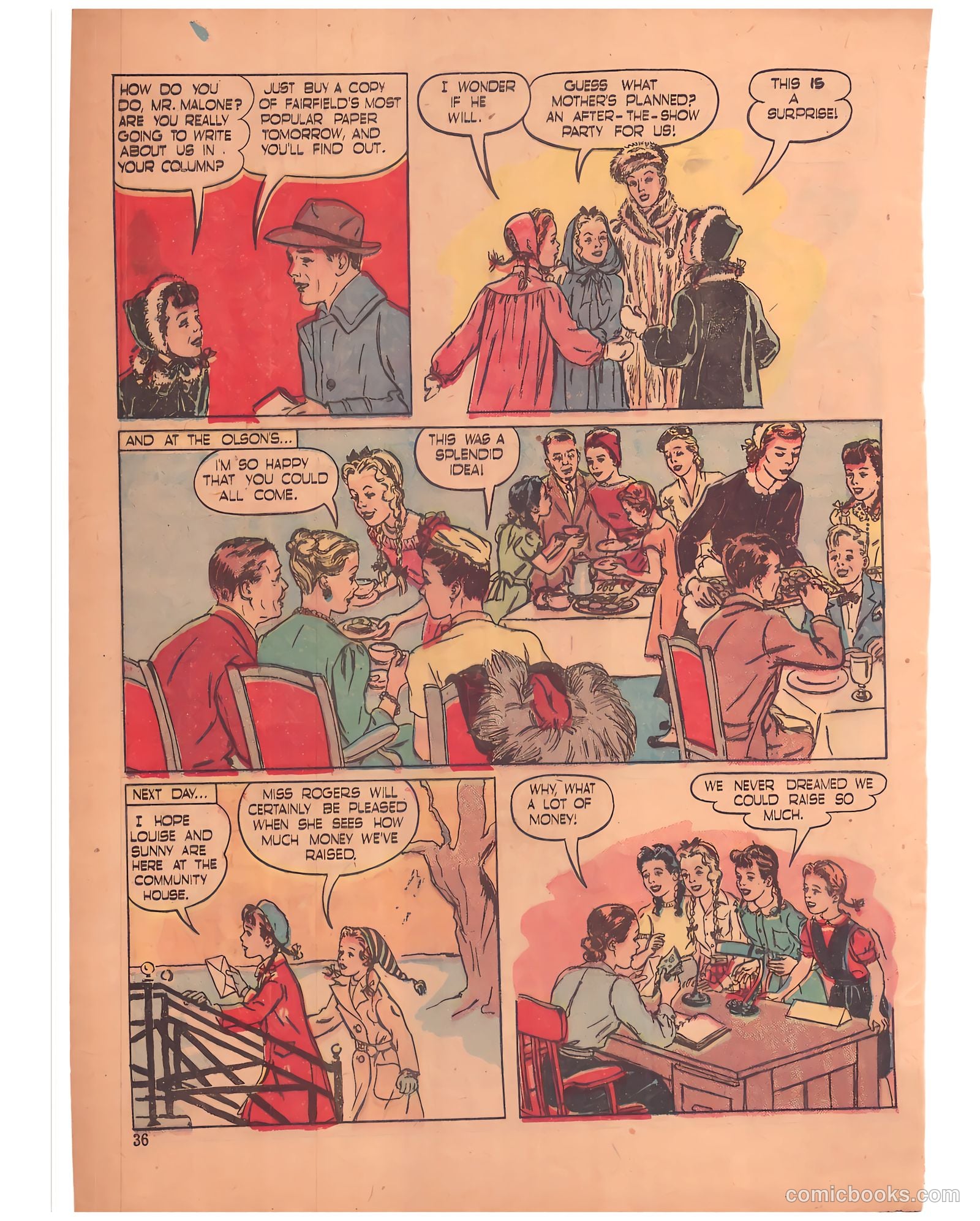 Polly Pigtails #13 (1947) — page 36 of 52