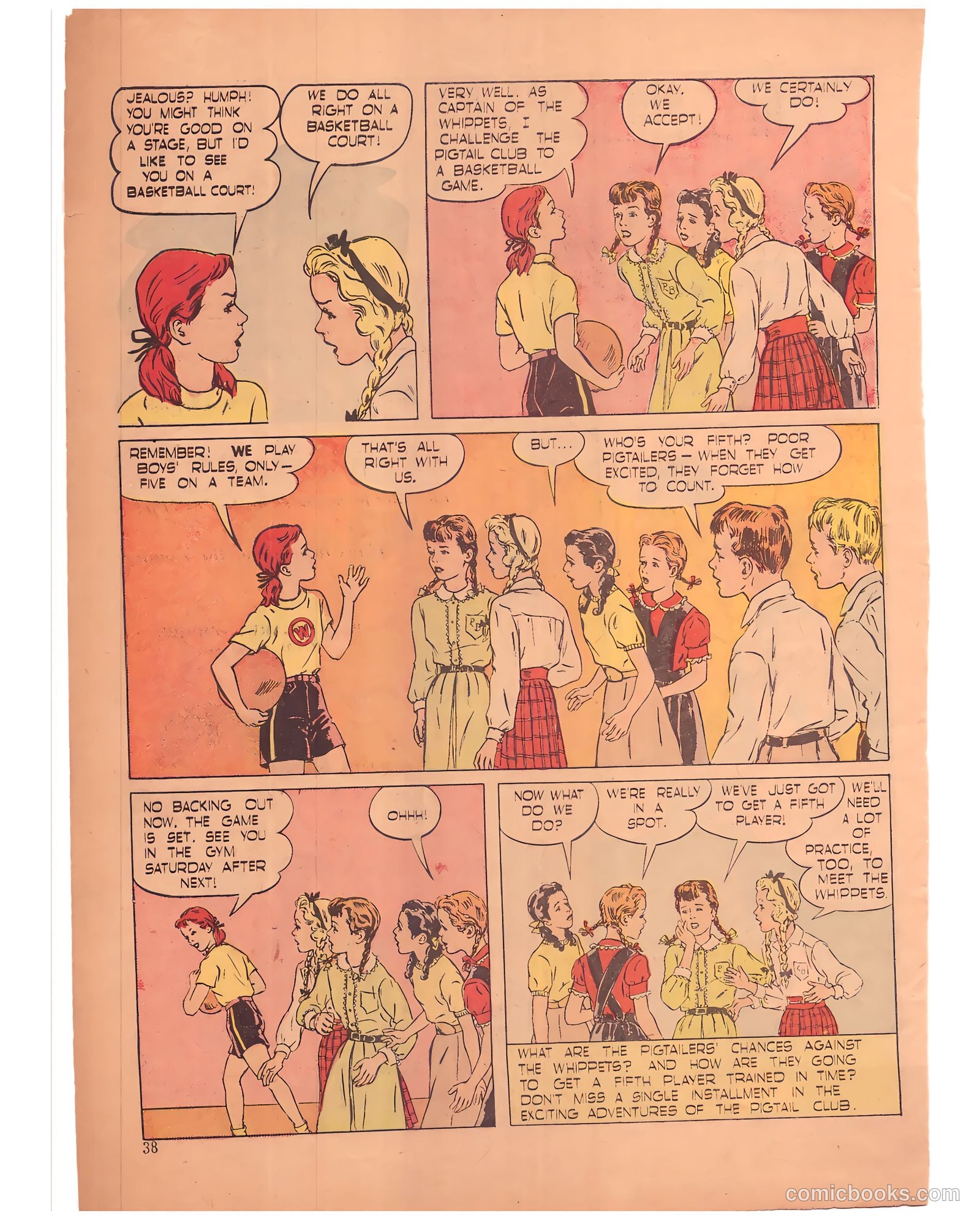 Polly Pigtails #13 (1947) — page 38 of 52