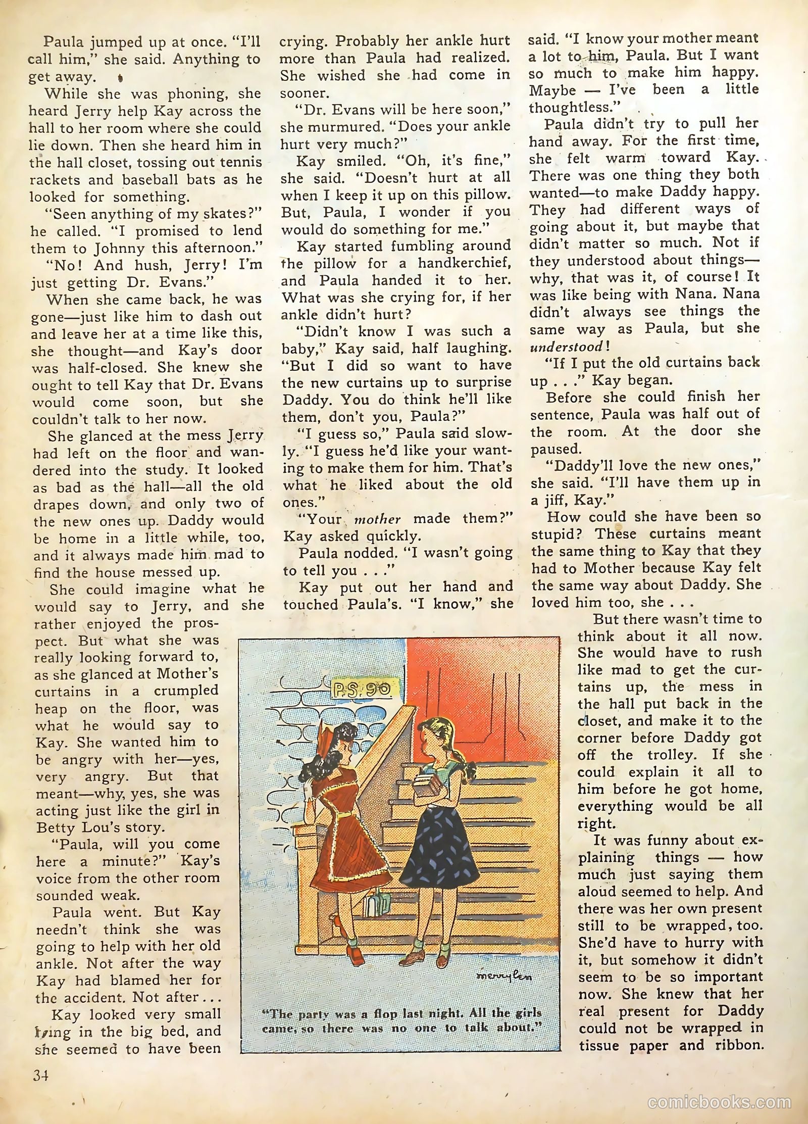 Polly Pigtails #14 (1947) — page 30 of 55