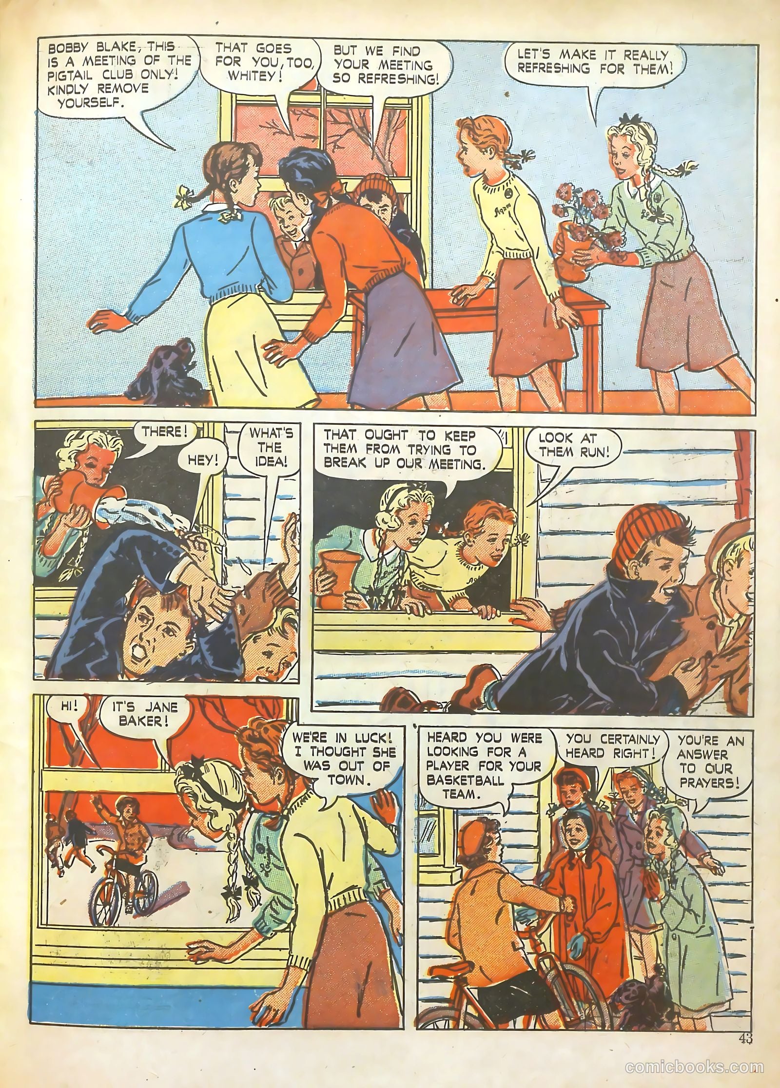 Polly Pigtails #14 (1947) — page 38 of 55