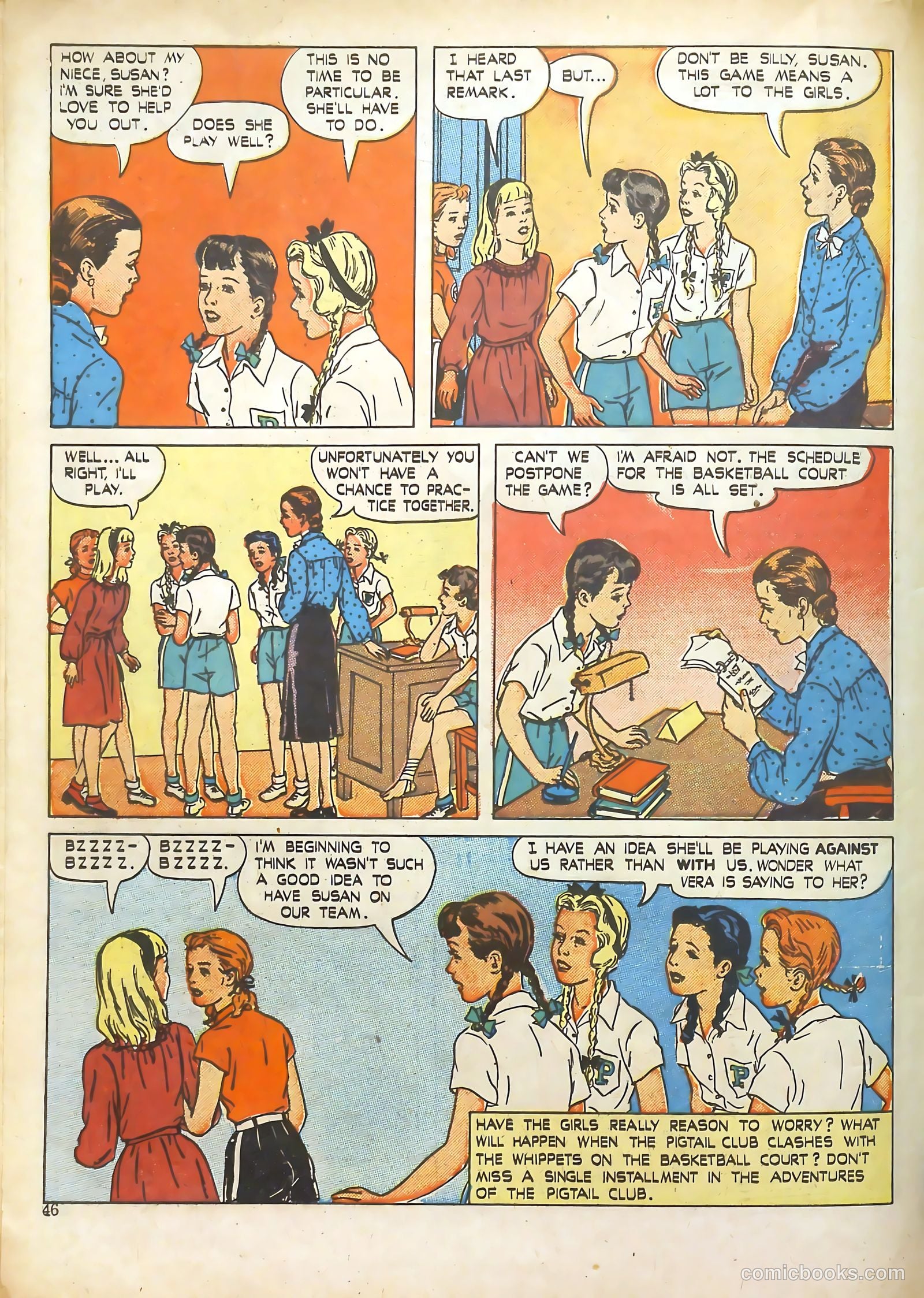 Polly Pigtails #14 (1947) — page 41 of 55