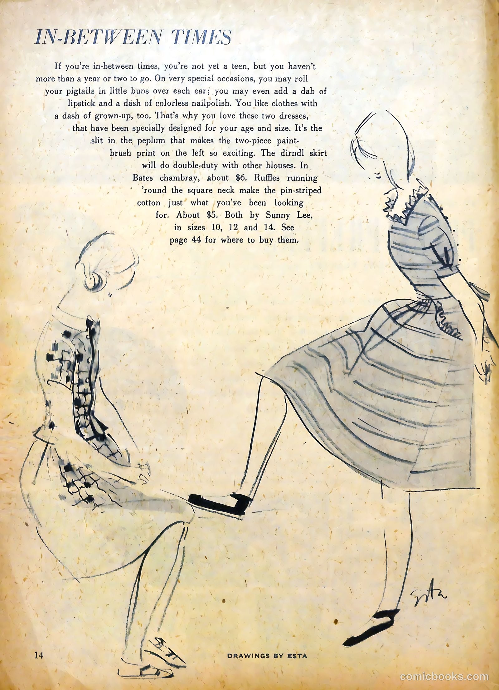 Polly Pigtails #15 (1947) — page 10 of 46