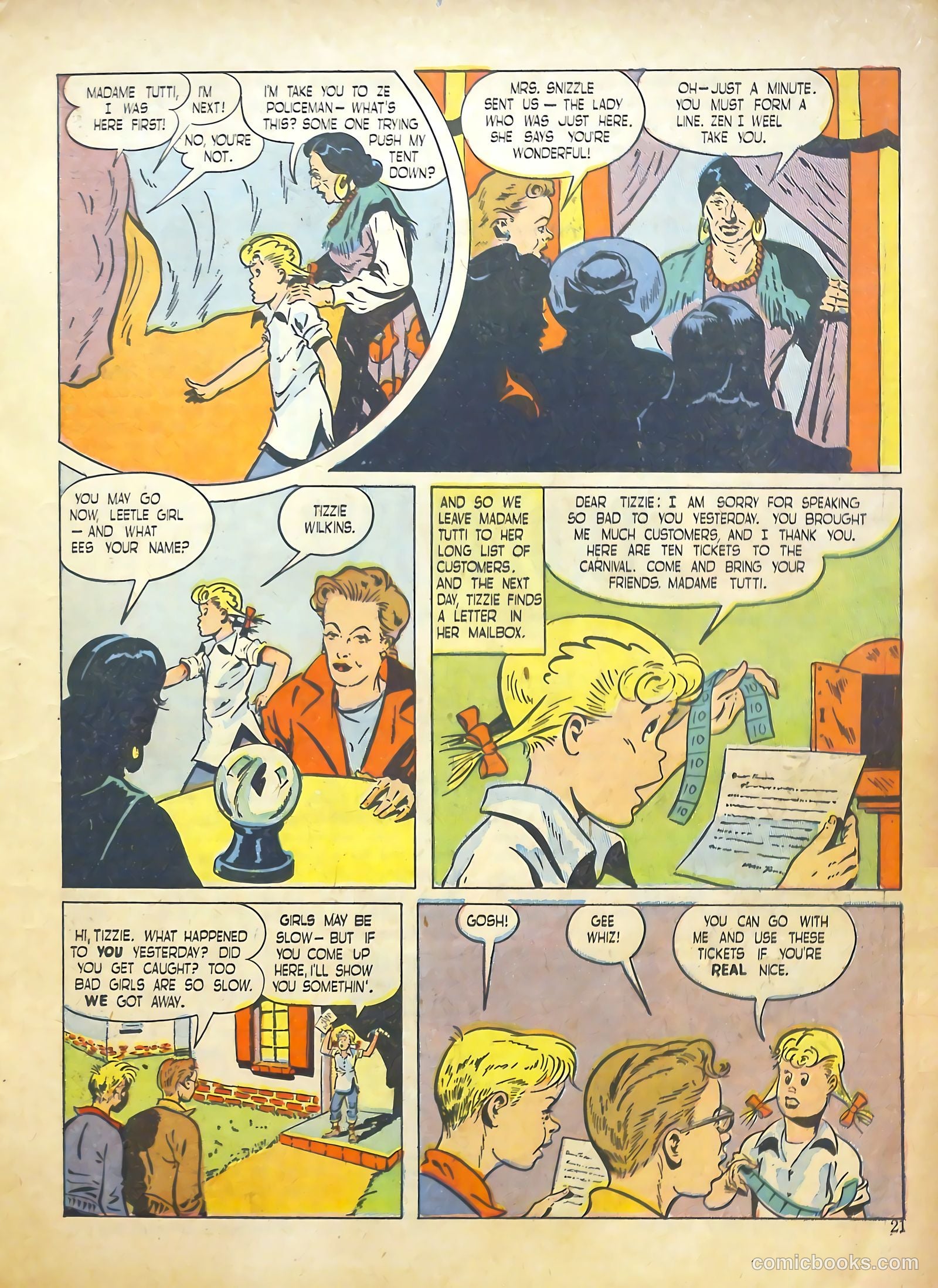 Polly Pigtails #15 (1947) — page 16 of 46