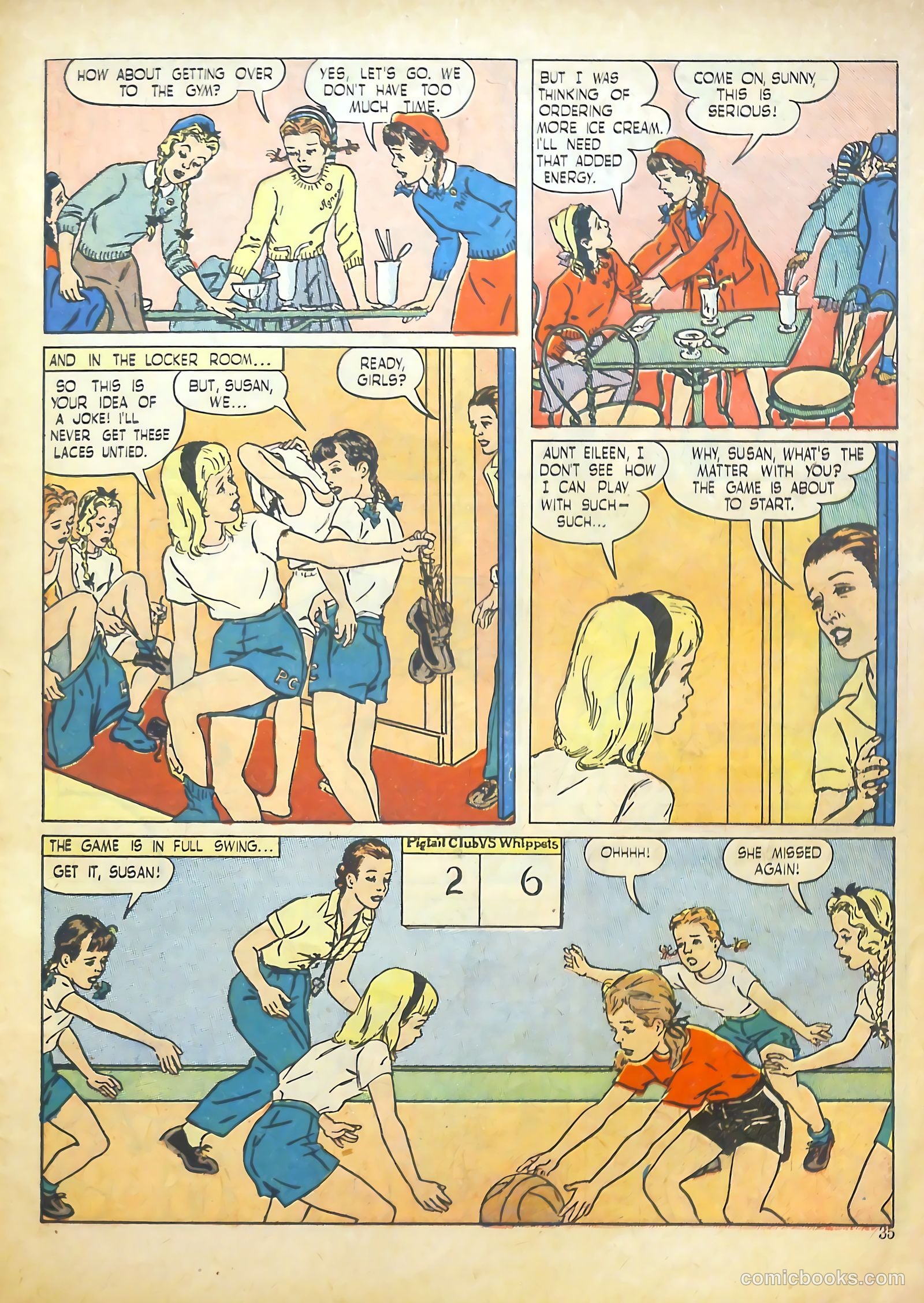 Polly Pigtails #15 (1947) — page 30 of 46