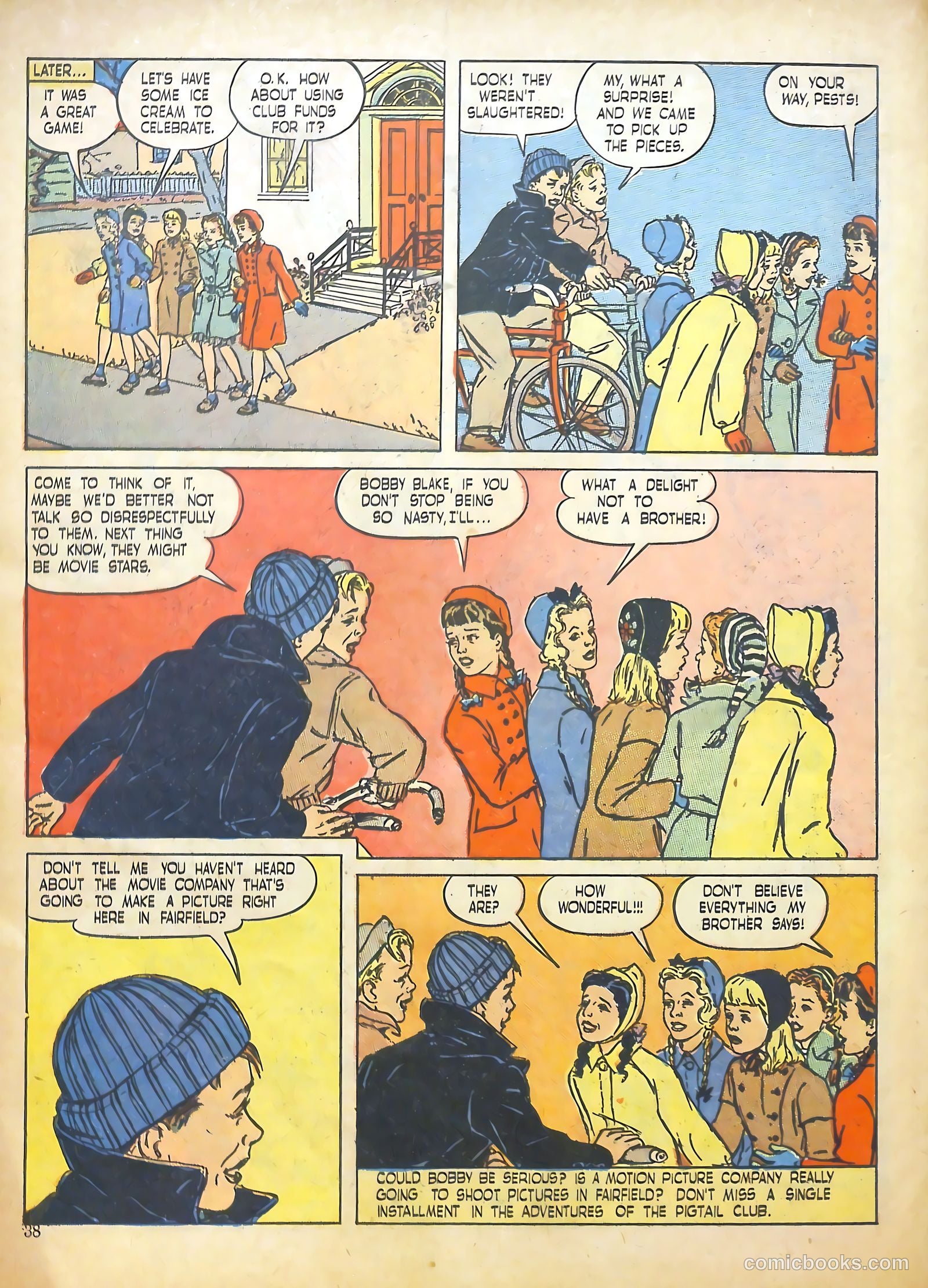 Polly Pigtails #15 (1947) — page 33 of 46