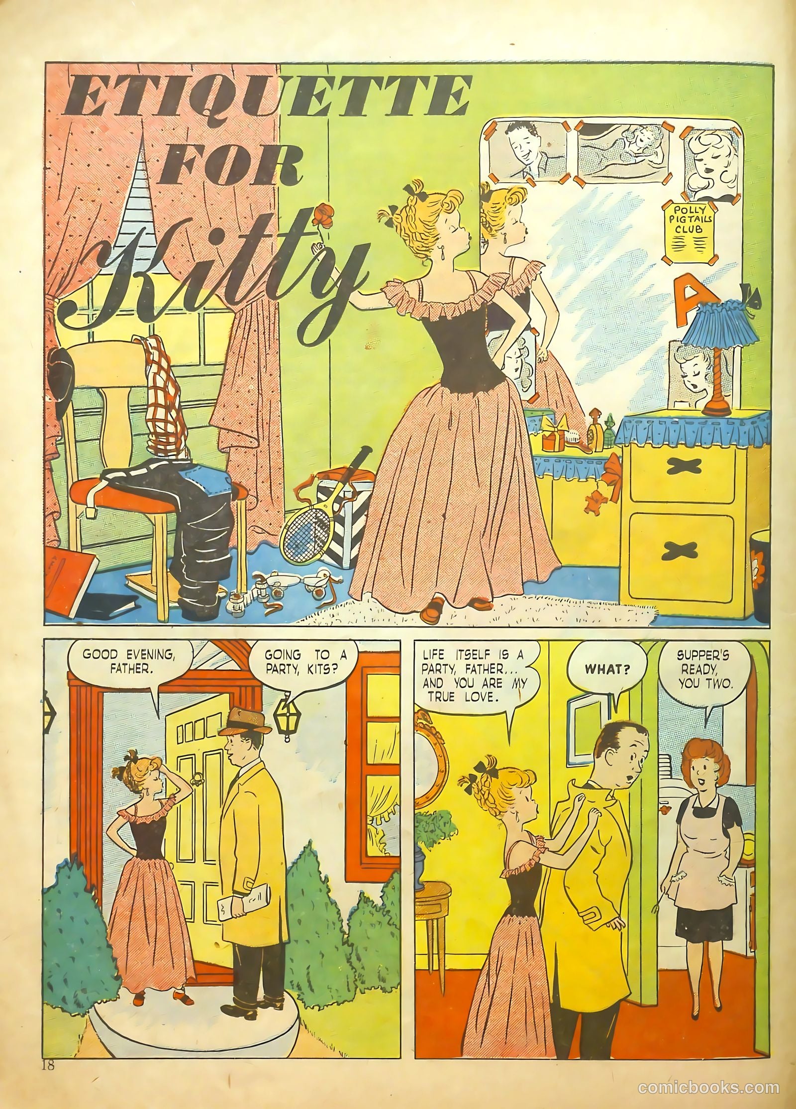 Polly Pigtails #16 (1947) — page 14 of 47