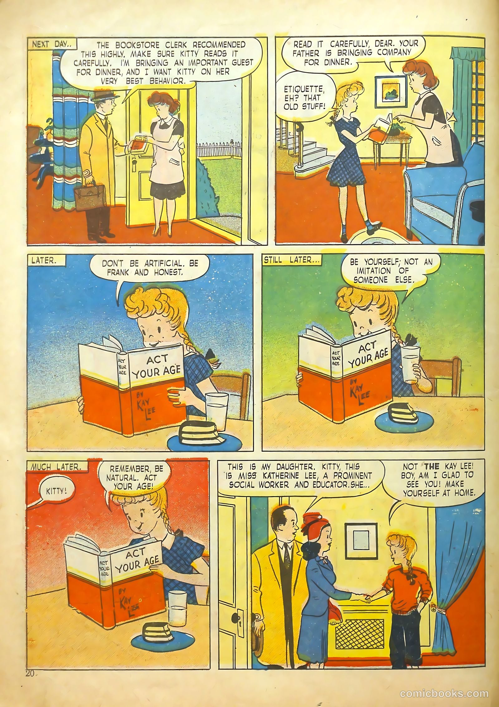 Polly Pigtails #16 (1947) — page 16 of 47