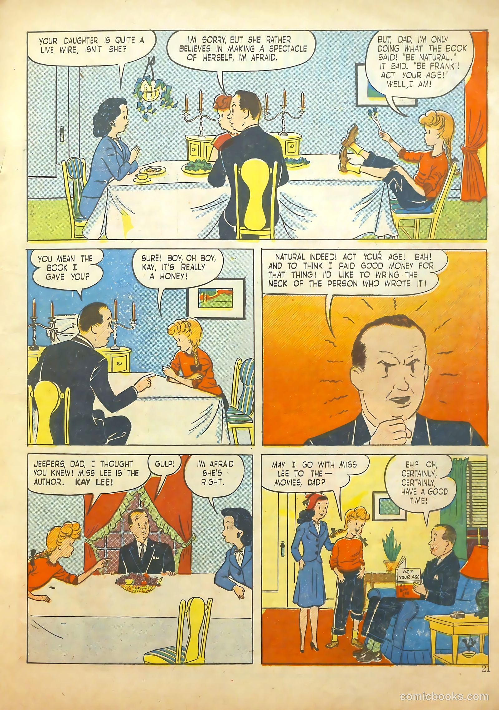 Polly Pigtails #16 (1947) — page 17 of 47