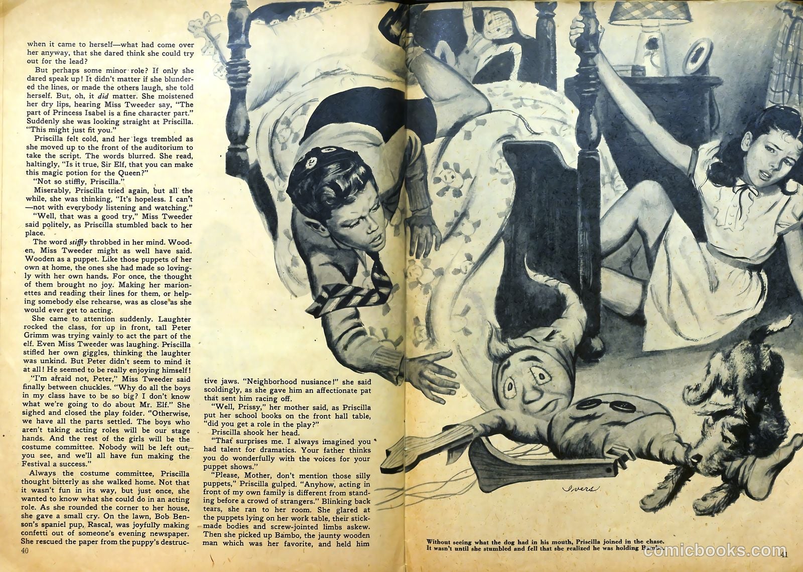 Polly Pigtails #16 (1947) — page 36 of 47