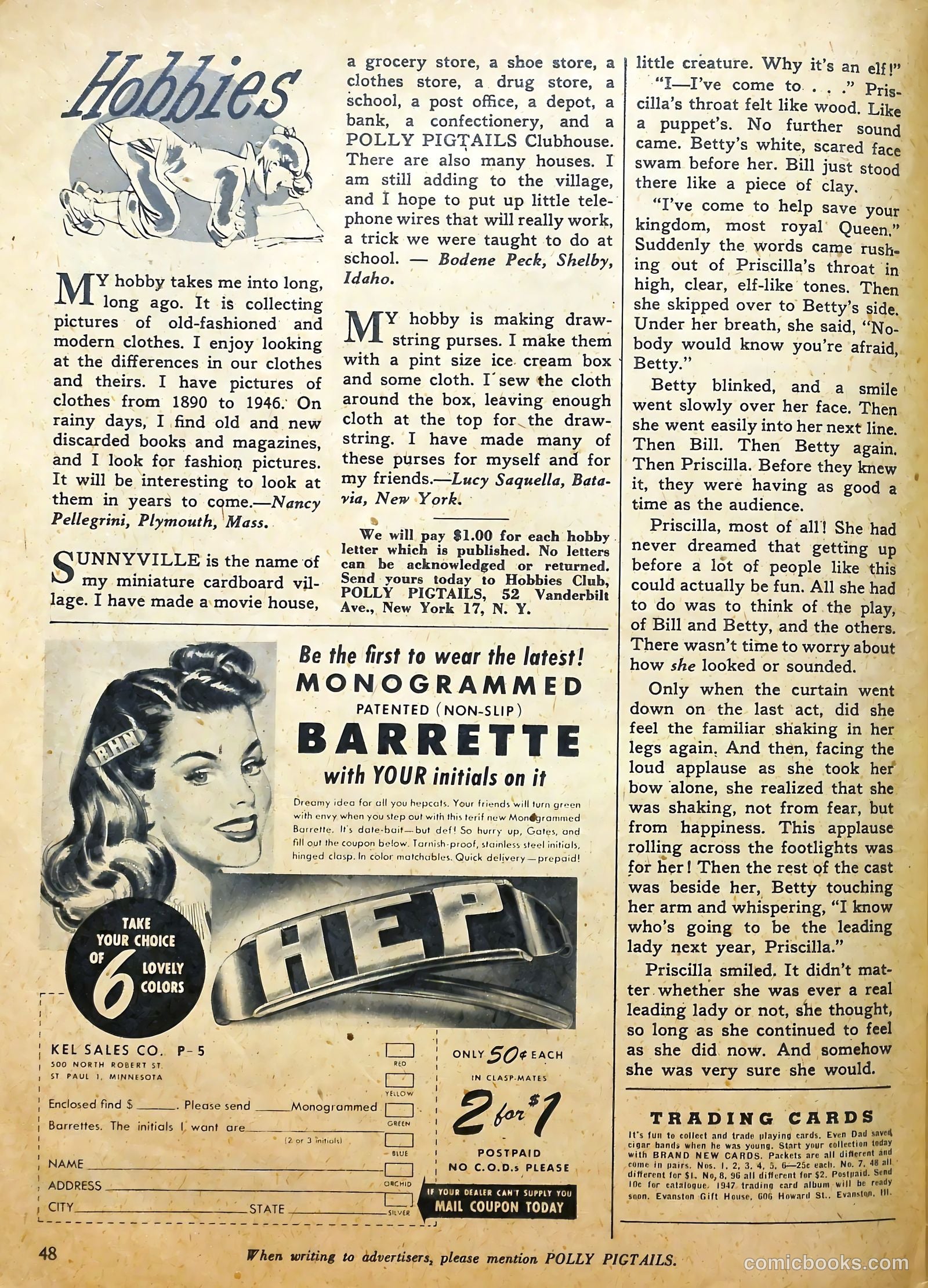 Polly Pigtails #16 (1947) — page 43 of 47