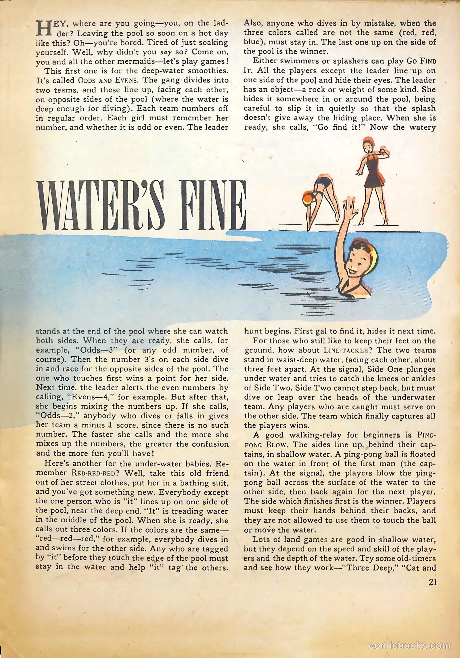 Polly Pigtails #17 (1947) — page 21 of 52