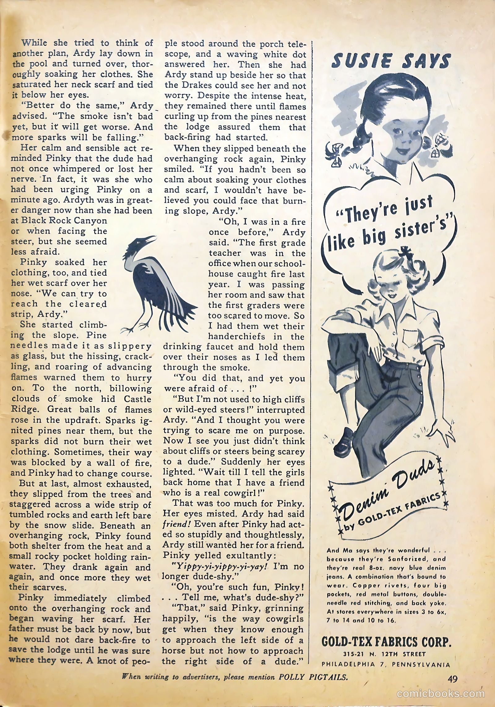 Polly Pigtails #17 (1947) — page 49 of 52